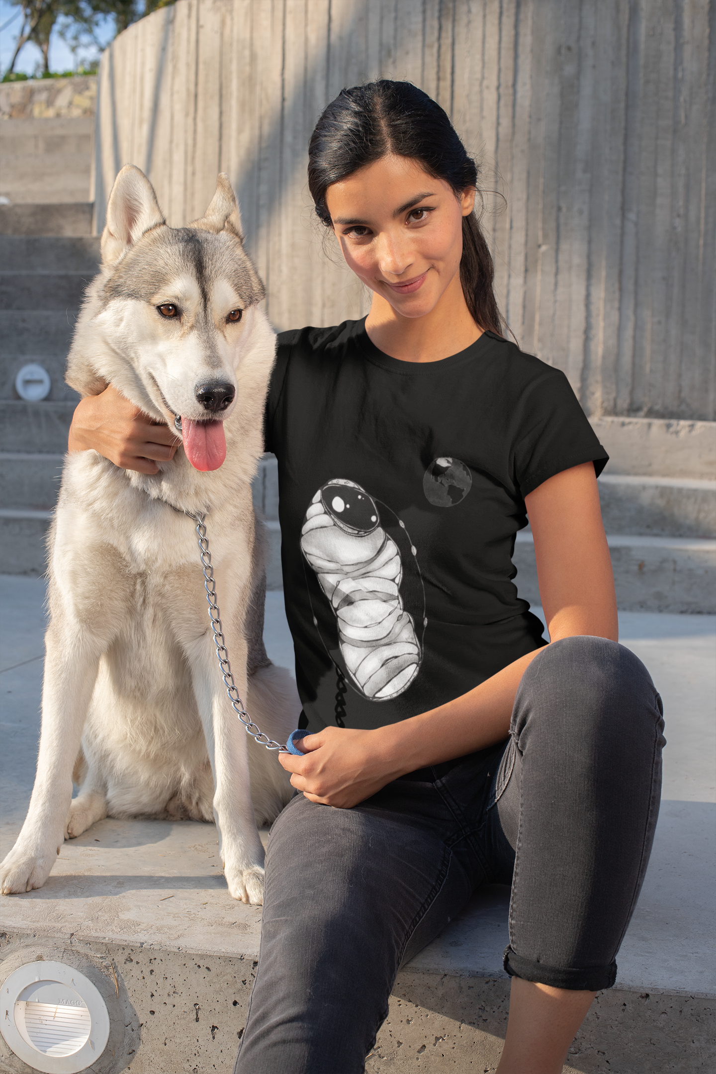 Astronaut by Feral Wife - Unisex T-Shirt - Big & Tall