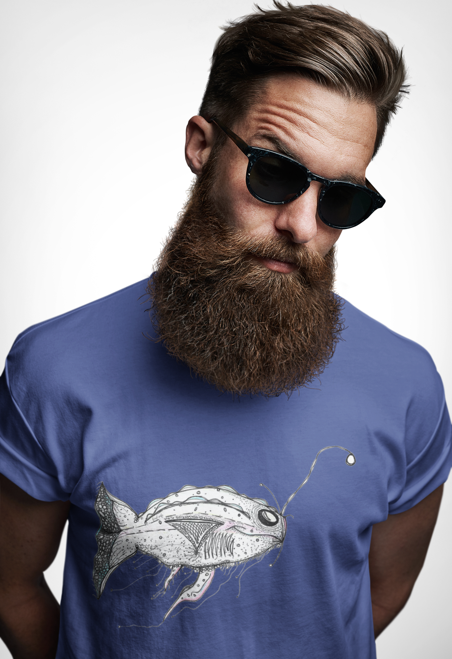 Fish by Feral Wife - Unisex T-Shirt - Big & Tall