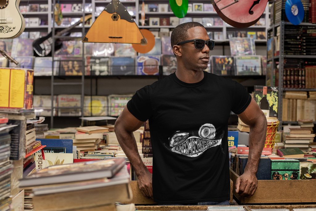 Psycho Fish by Feral Wife - Unisex T-Shirt - Big & Tall