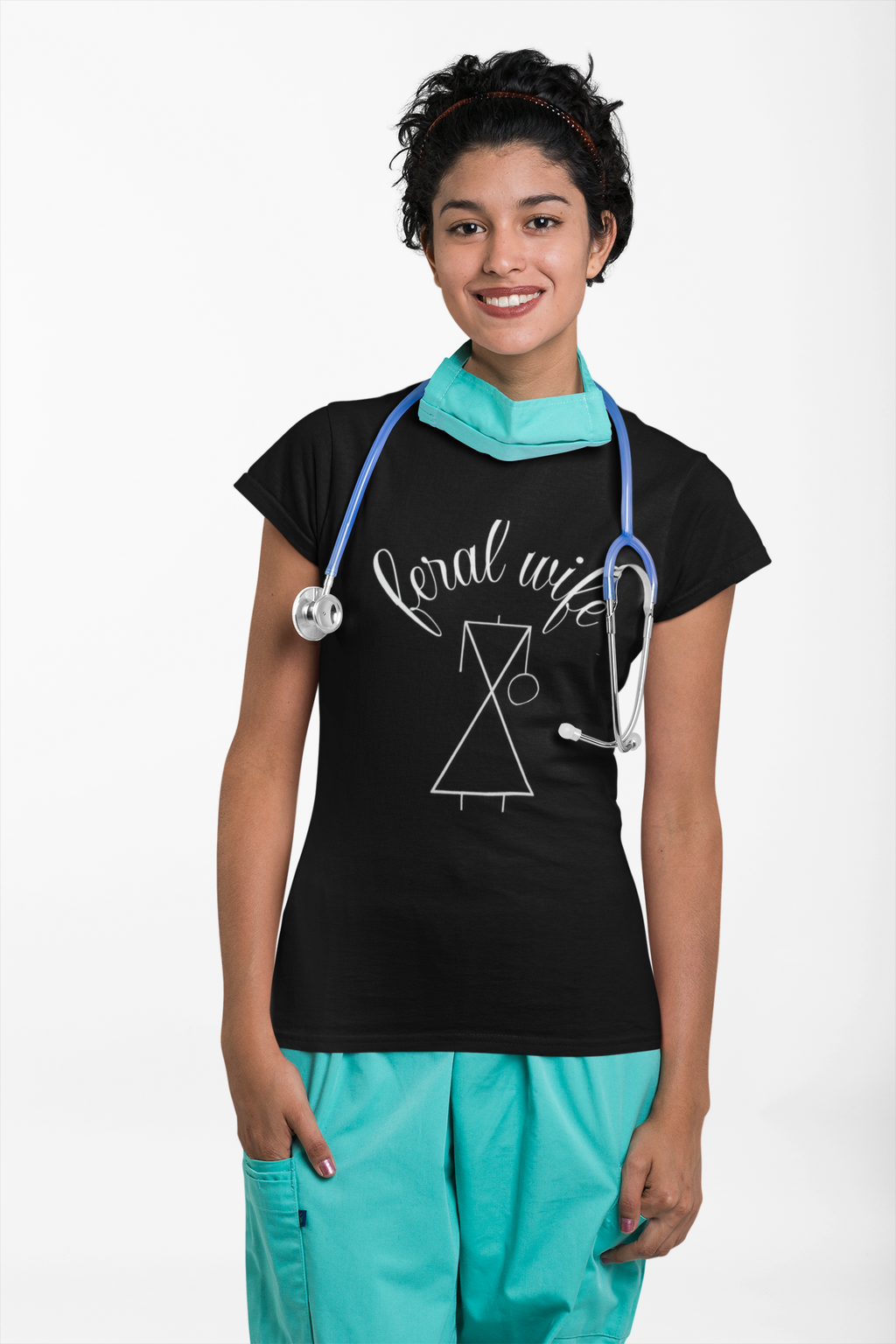 Feral Wife Women's Softstyle Tee