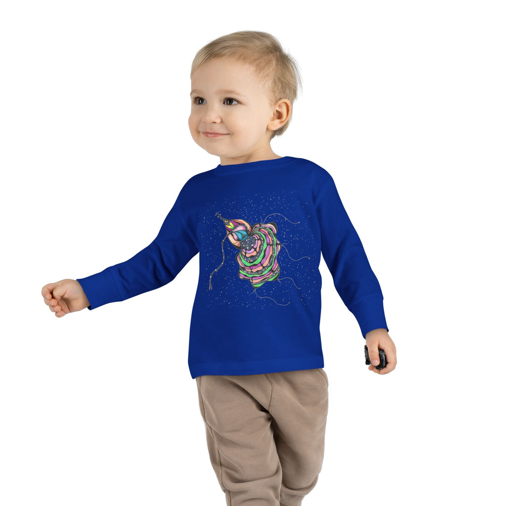 Sea Creature by Feral Wife - Colorful Toddler Long Sleeve Tee