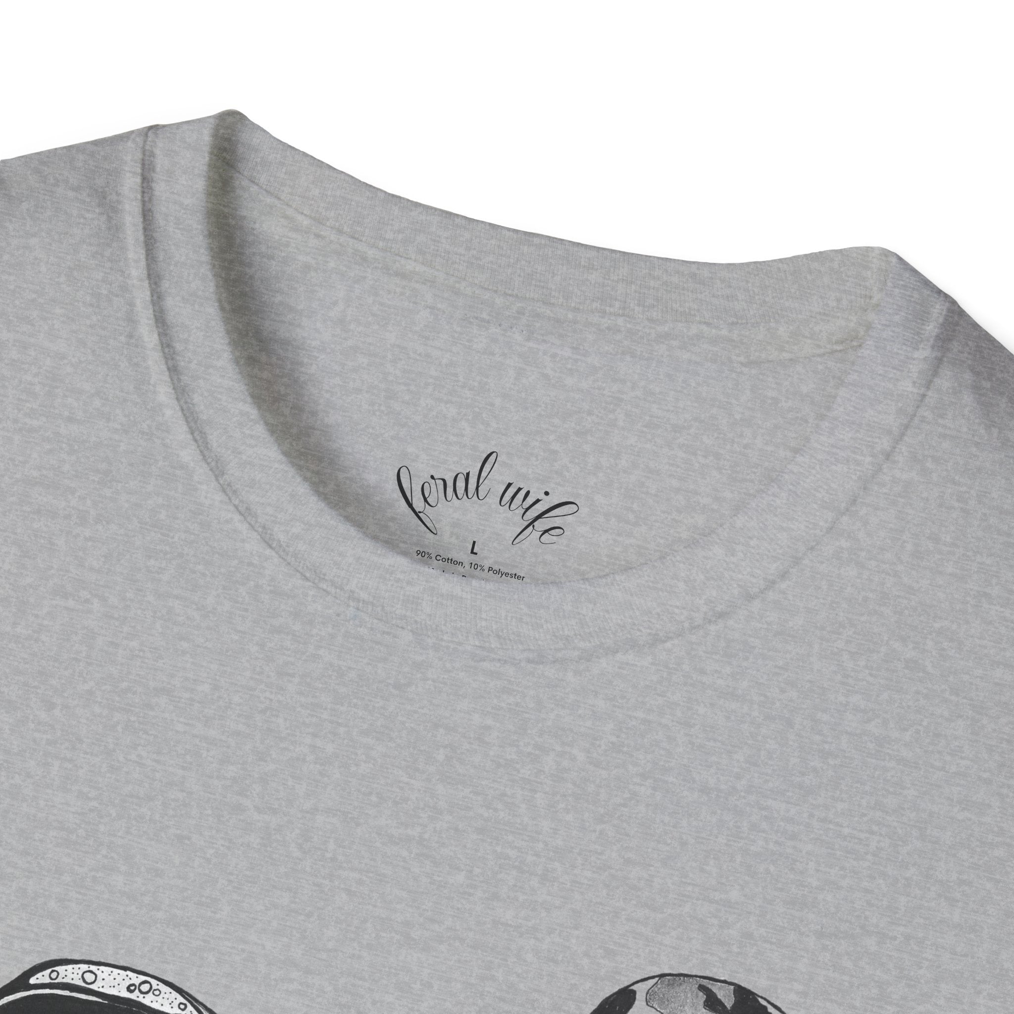 Outer Space by Feral Wife Unisex Softstyle T-Shirt