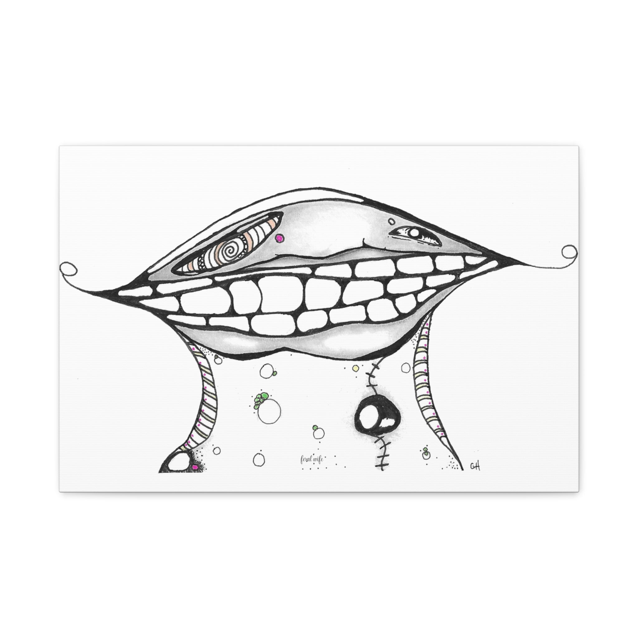 Mushroom Mouth By Feral Wife