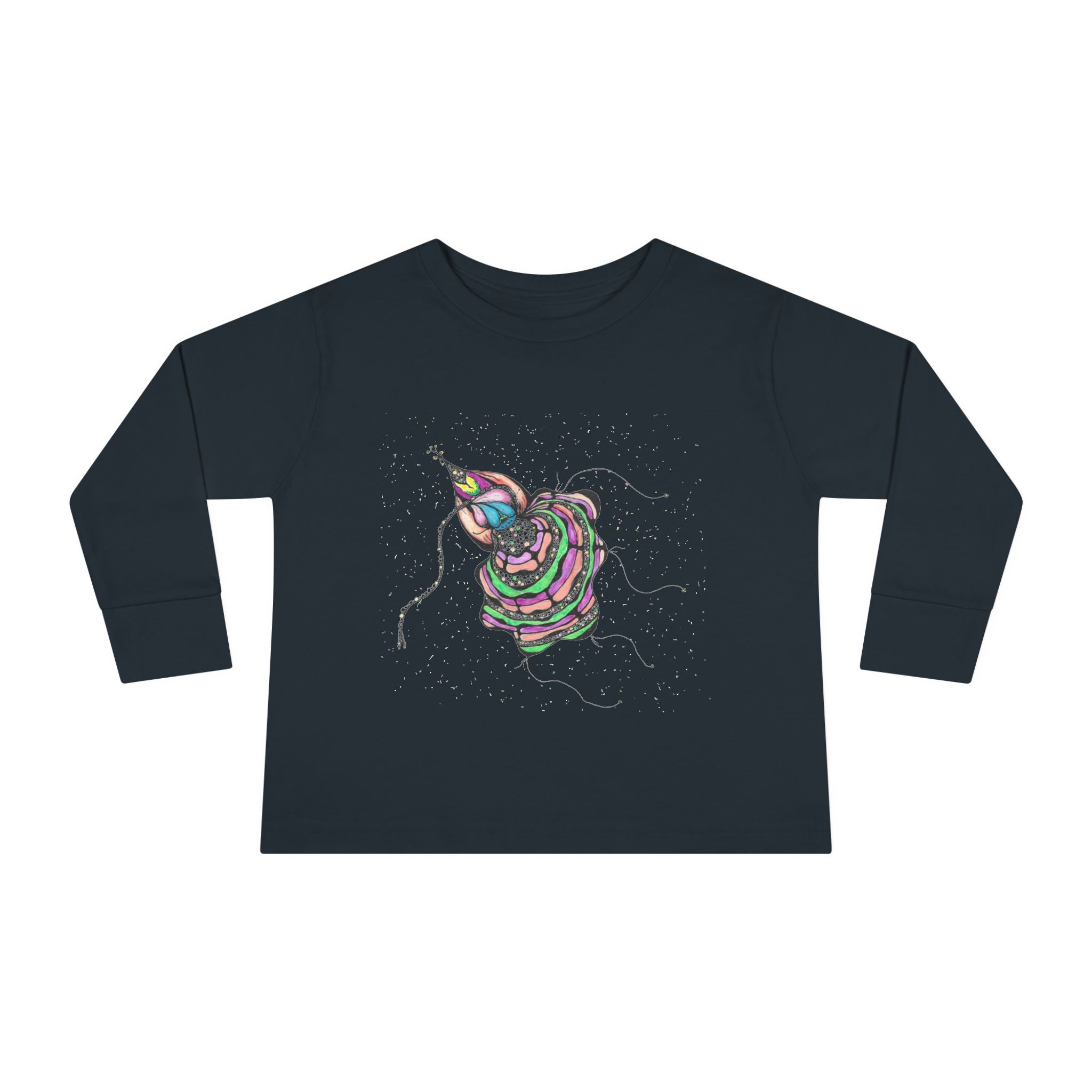Sea Creature by Feral Wife - Colorful Toddler Long Sleeve Tee