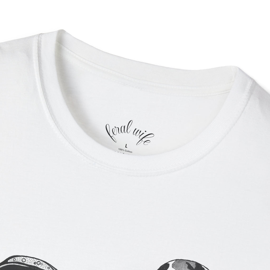 Outer Space by Feral Wife Unisex Softstyle T-Shirt