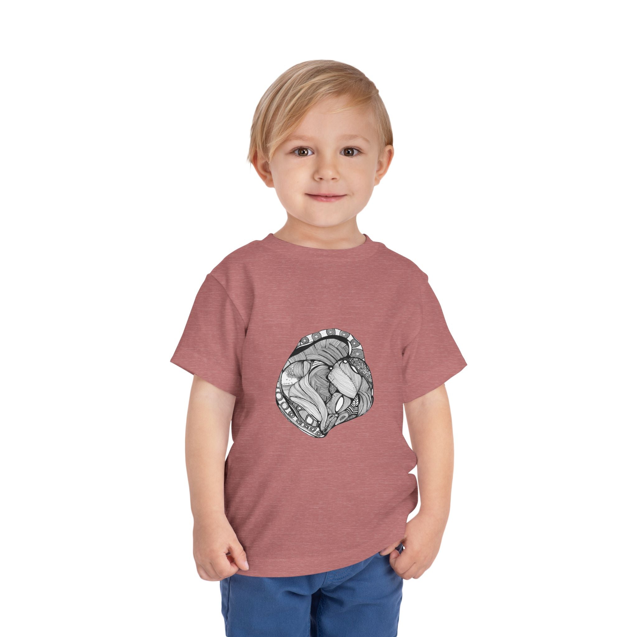 Heart by Feral Wife - Toddler Tee