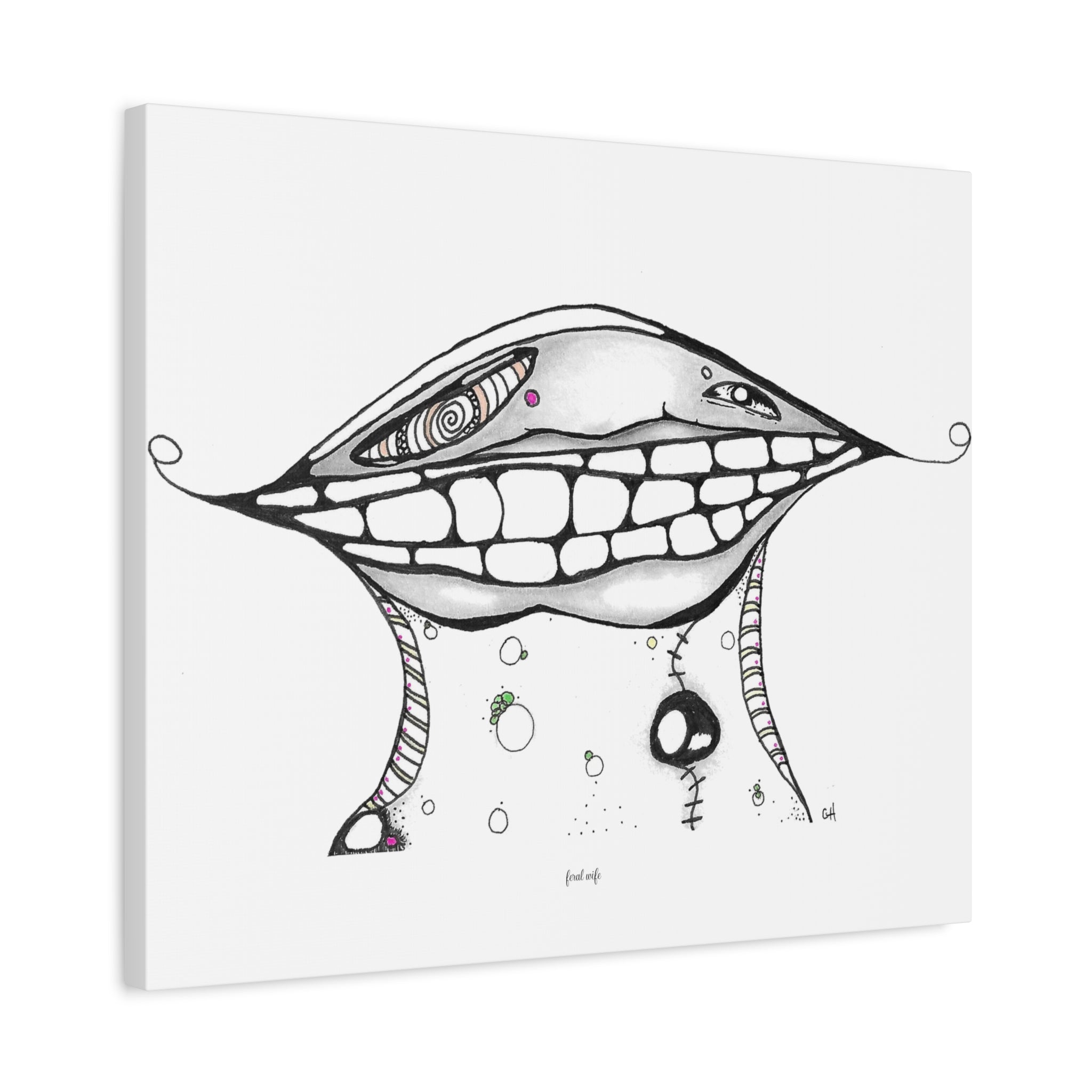 Mushroom Mouth By Feral Wife
