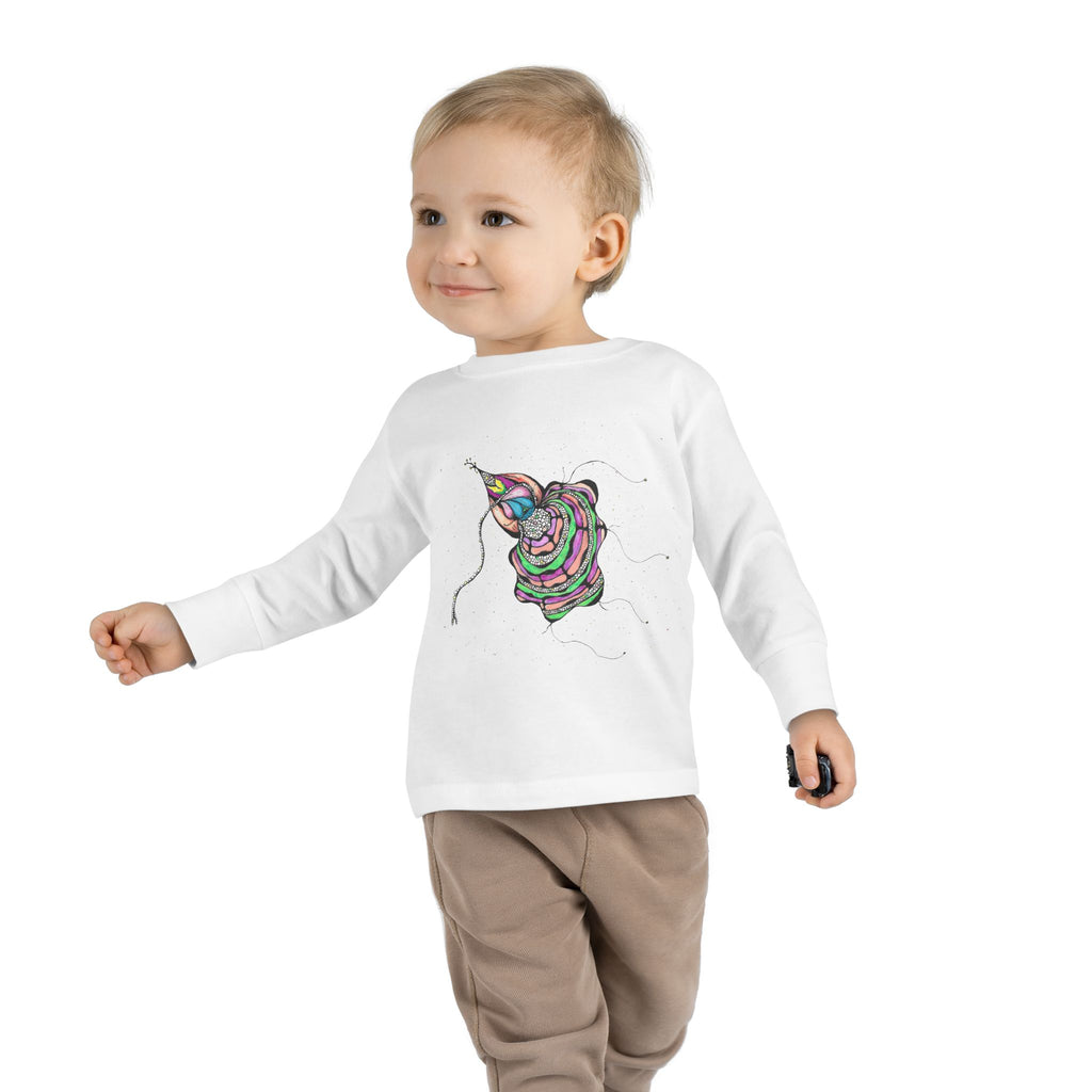 Sea Creature by Feral Wife - Colorful Toddler Long Sleeve Tee