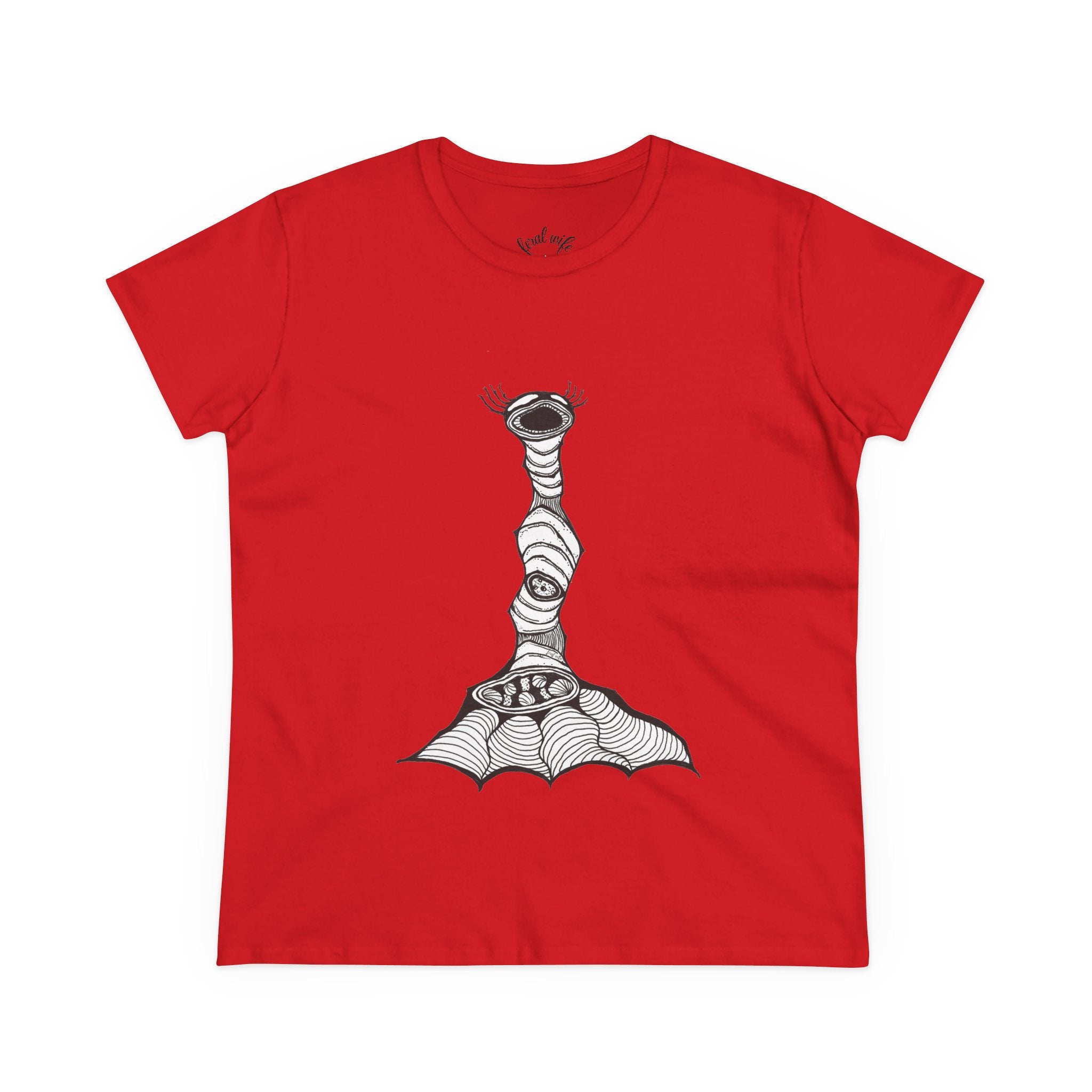 Inch Monster by Feral Wife - Women's Artistic Graphic Tee