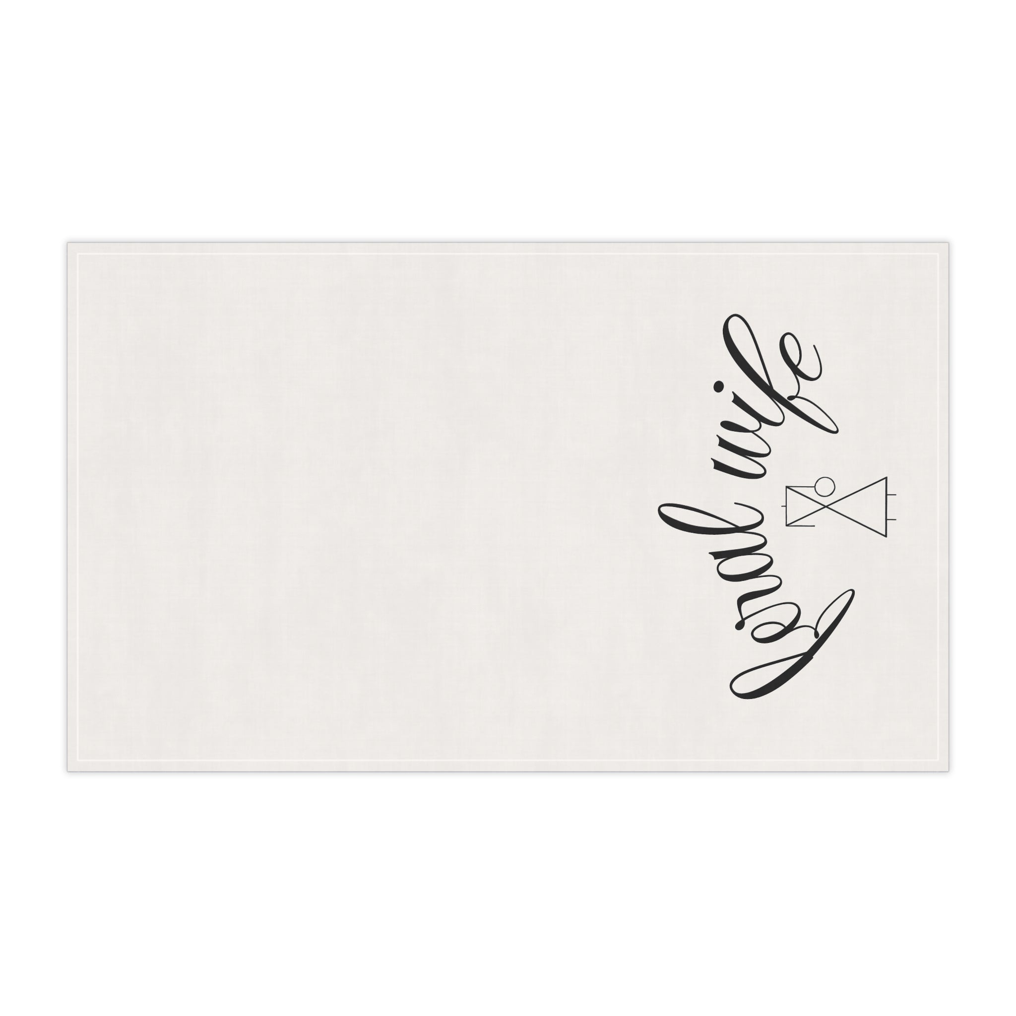 Feral Wife Cotton Tea Towel