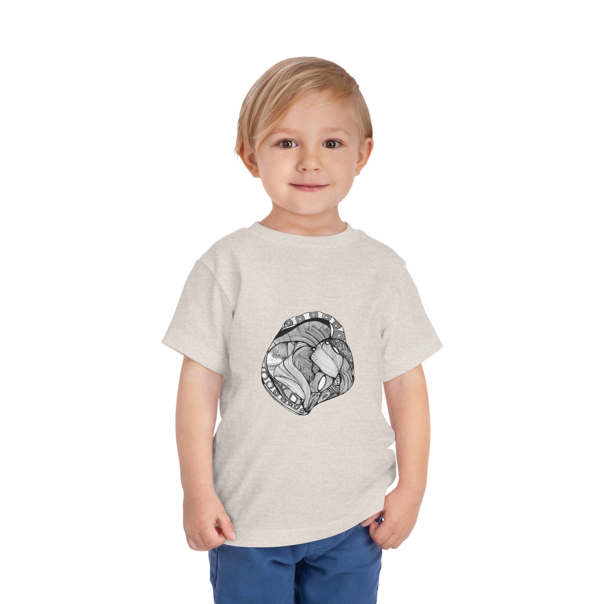 Heart by Feral Wife - Toddler Tee