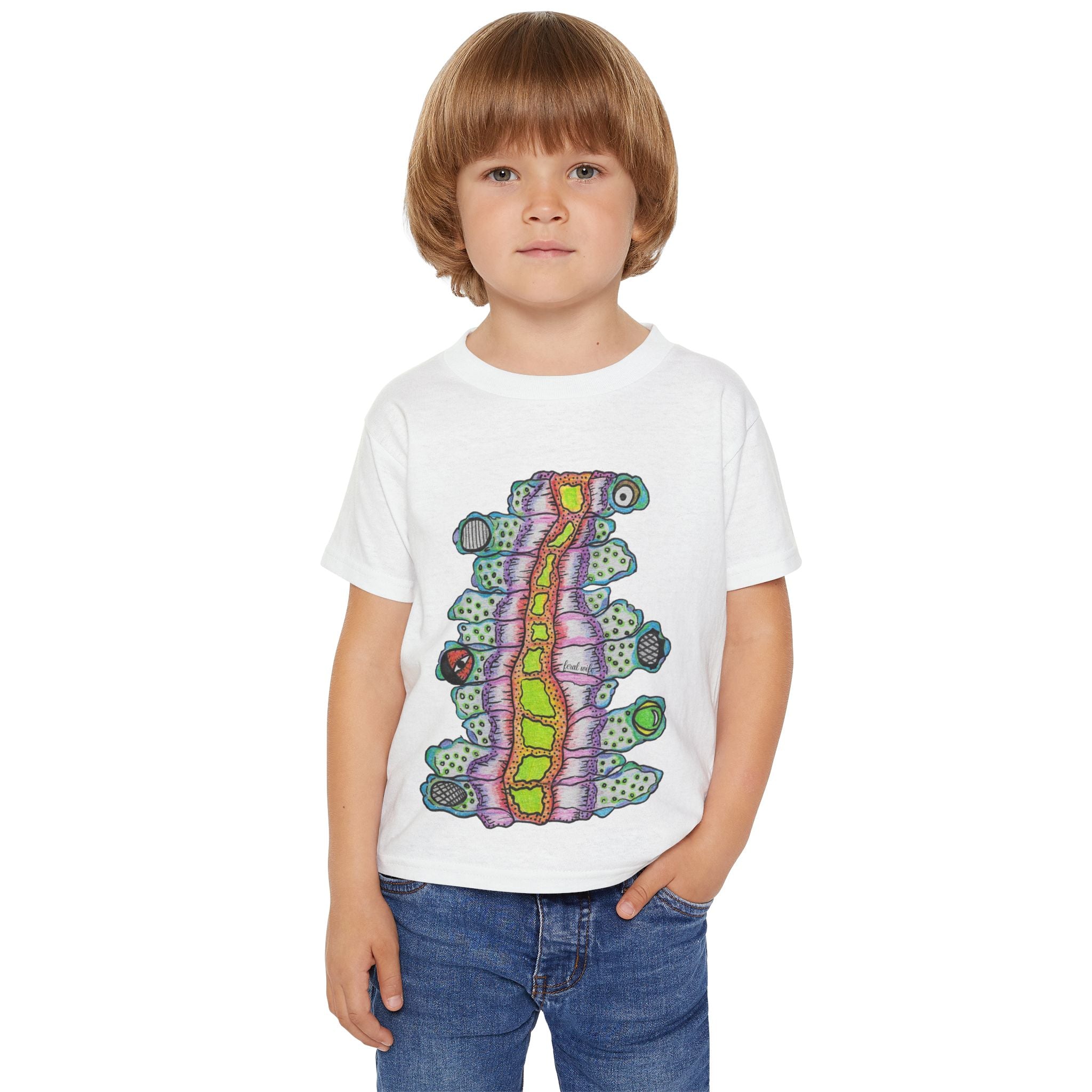 Floyd the Stomach Monster by Feral Wife - Toddler T-shirt