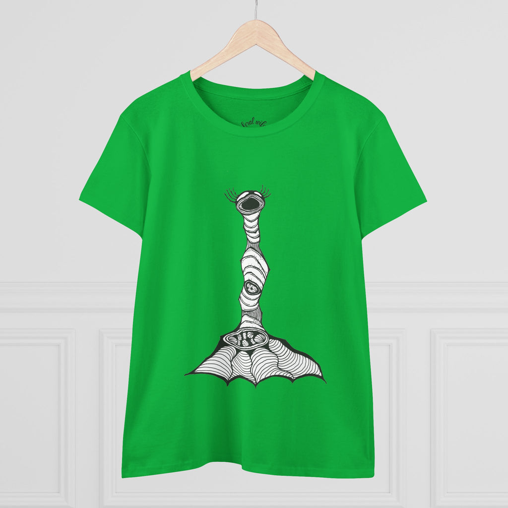 Inch Monster by Feral Wife - Women's Artistic Graphic Tee