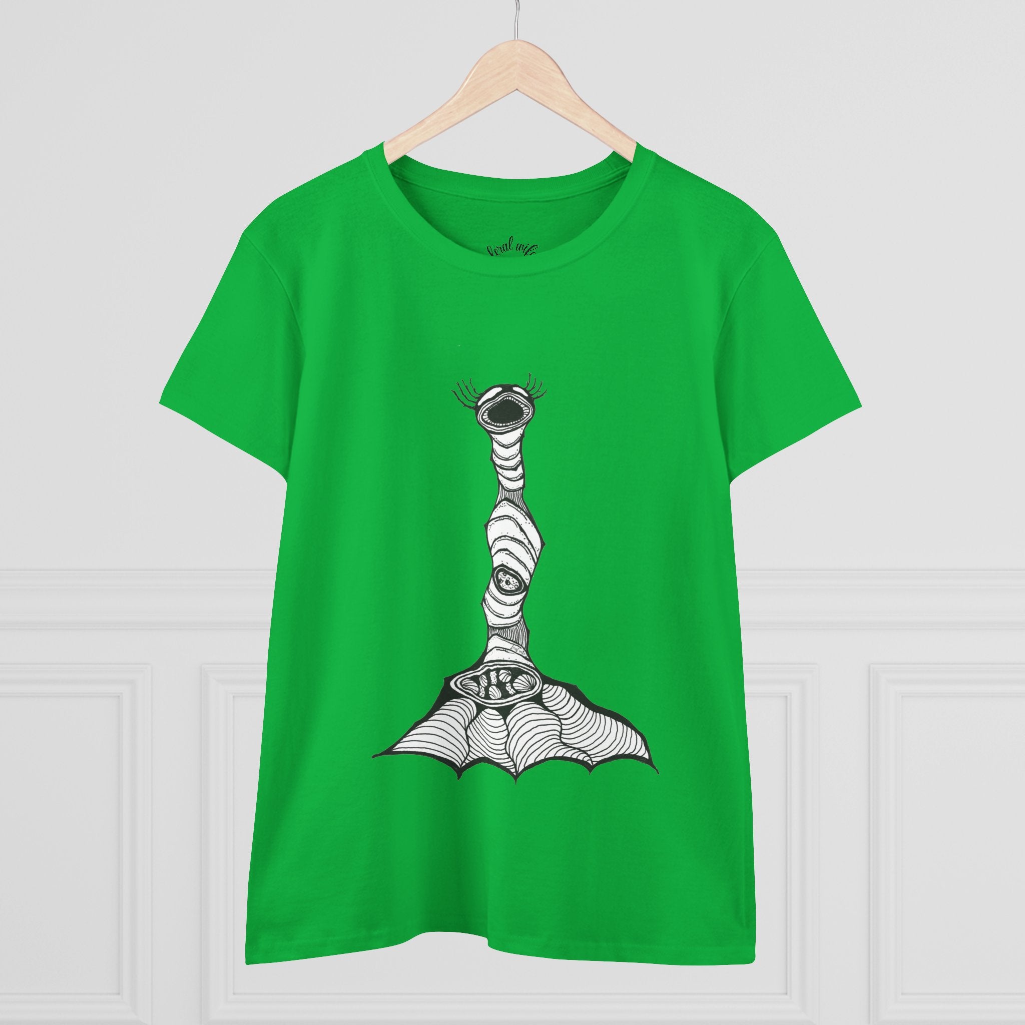 Inch Monster by Feral Wife - Women's Artistic Graphic Tee