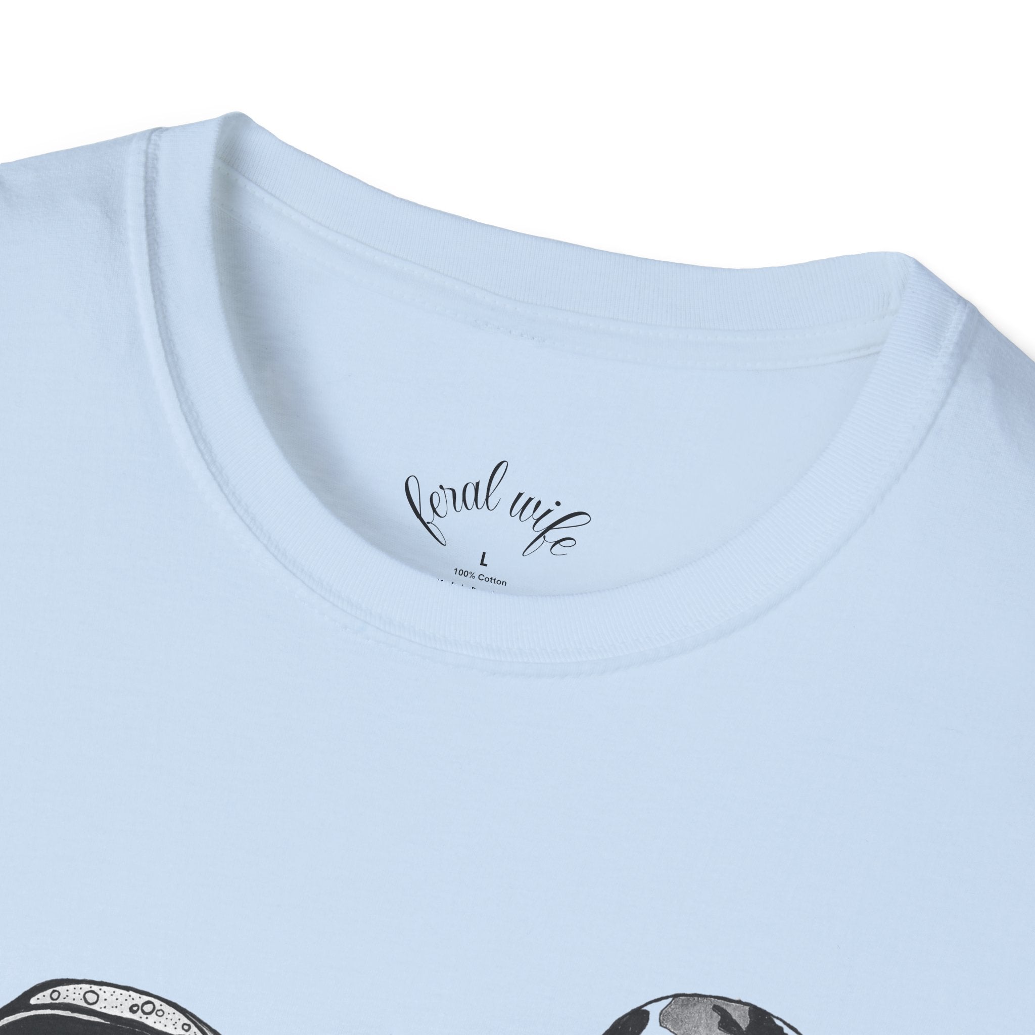 Outer Space by Feral Wife Unisex Softstyle T-Shirt