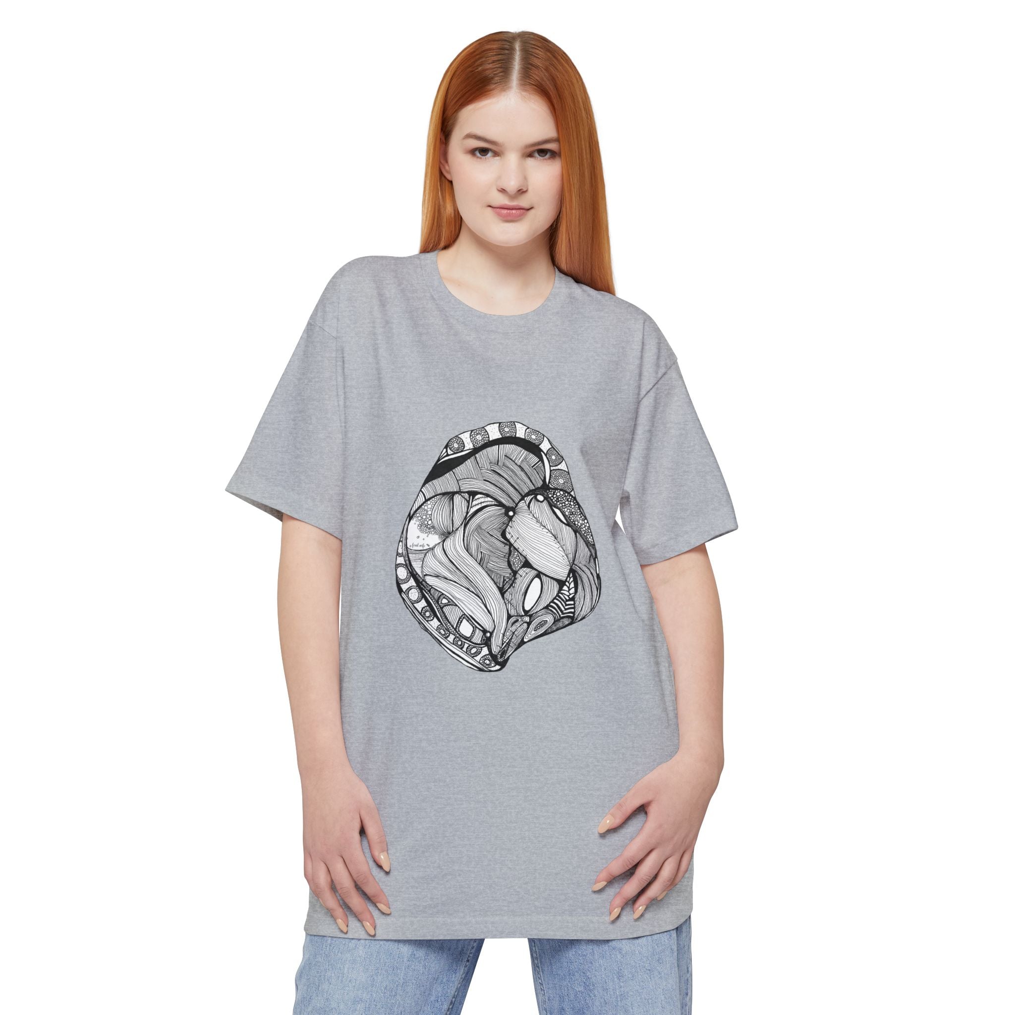 Heart by Feral Wife - Unisex T-Shirt - Big & Tall