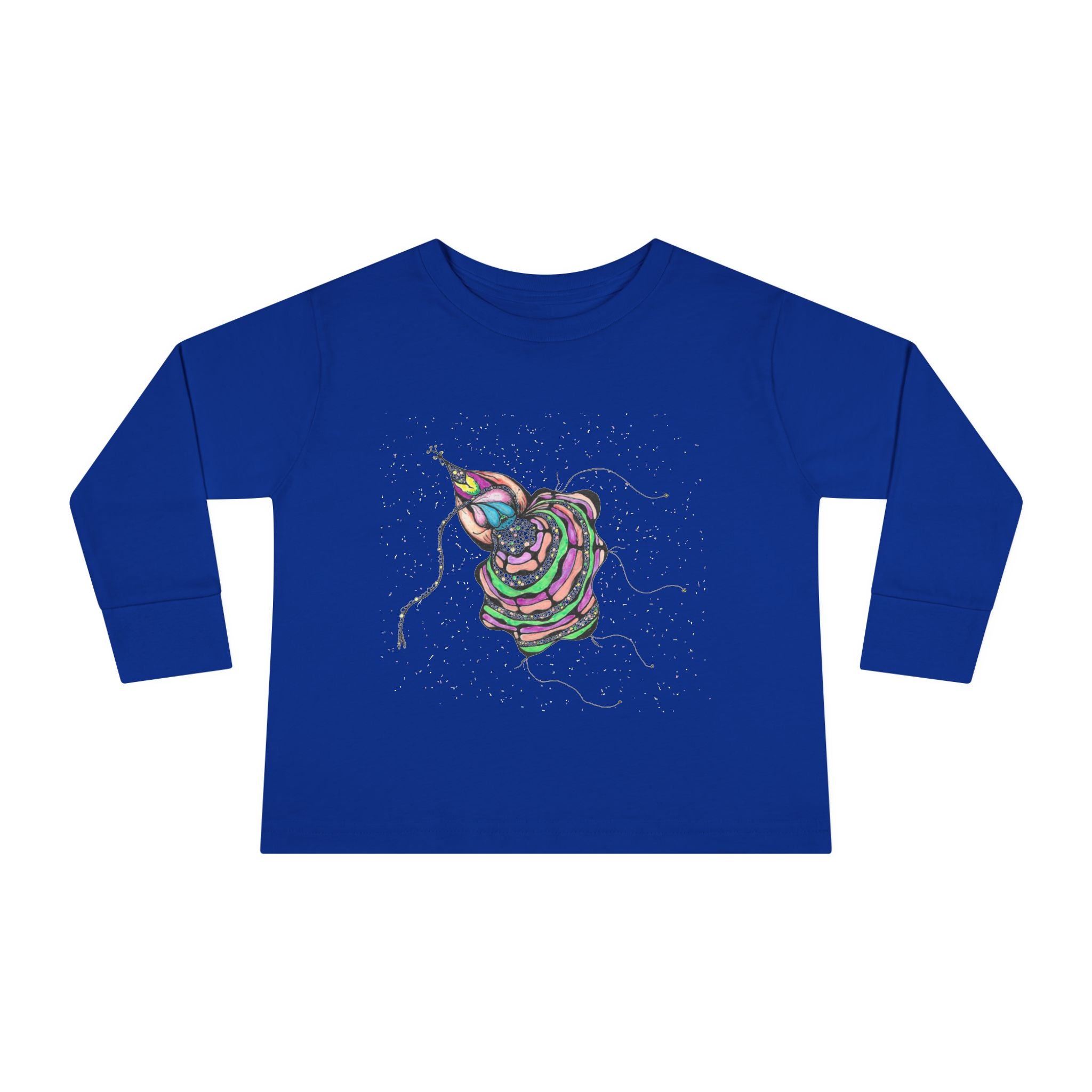 Sea Creature by Feral Wife - Colorful Toddler Long Sleeve Tee