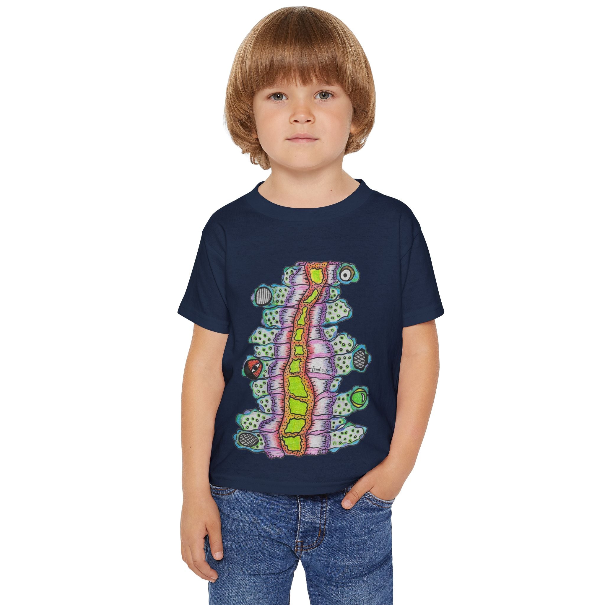 Floyd the Stomach Monster by Feral Wife - Toddler T-shirt