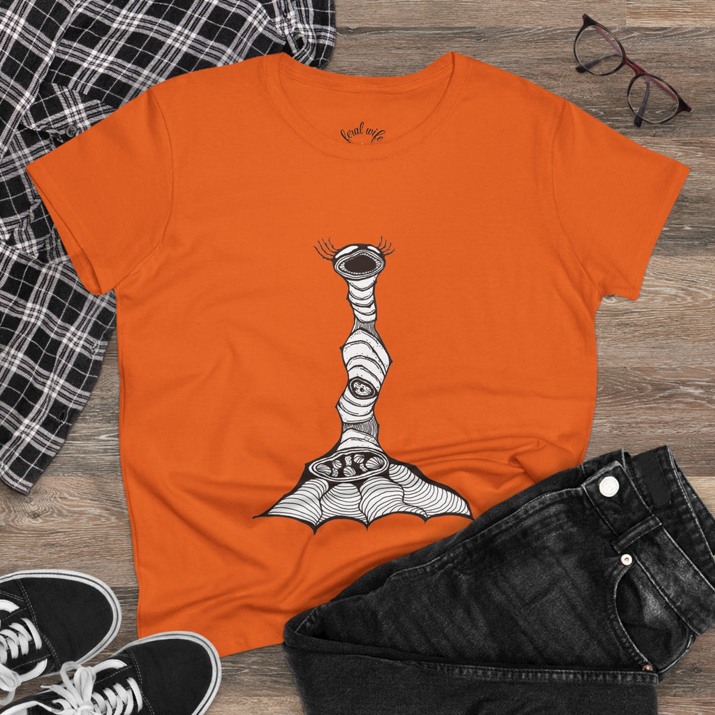 Inch Monster by Feral Wife - Women's Artistic Graphic Tee