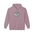Heart by Feral Wife - Artistic Fleece Hoodie