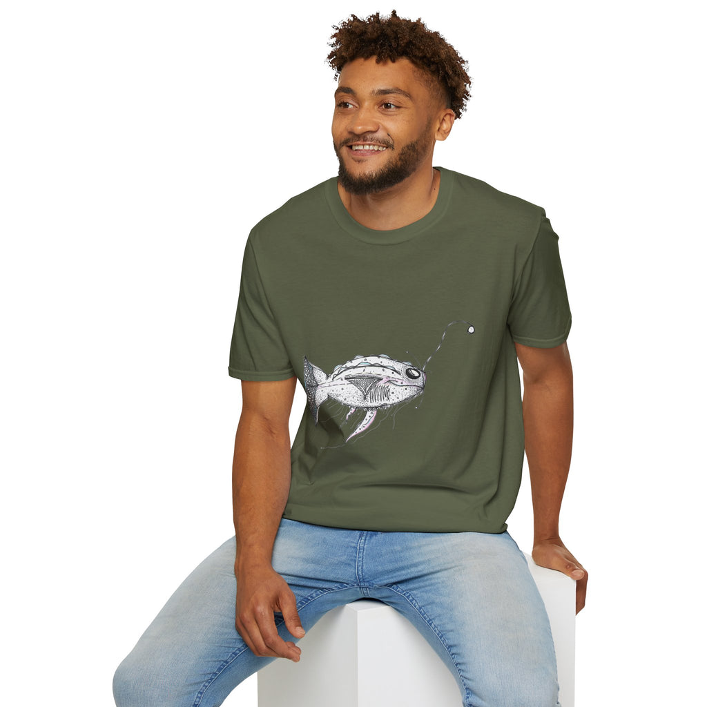 Fishing Adventure by Feral Wife - Unisex Softstyle T-Shirt