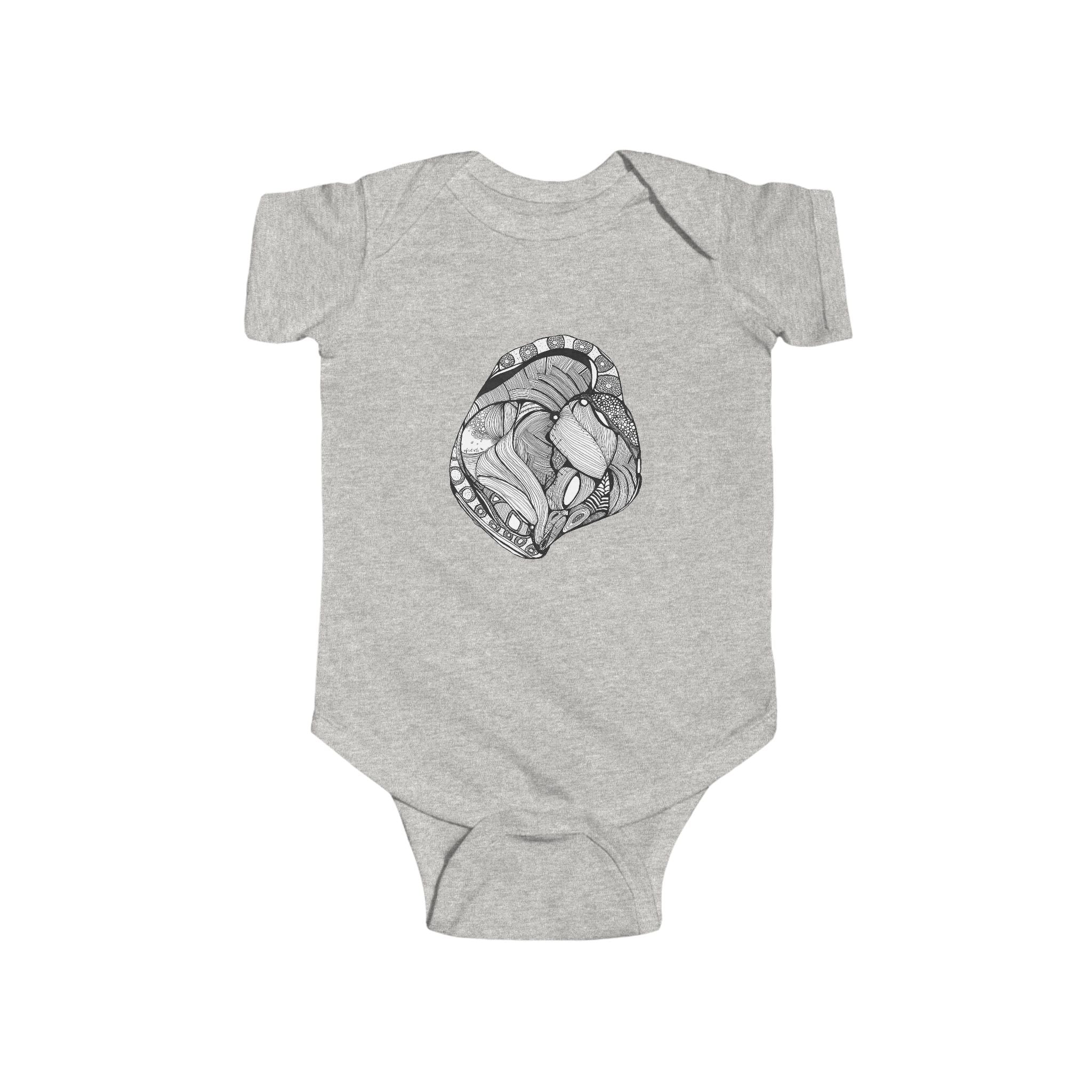Heart by Feral Wife - Baby Onesie