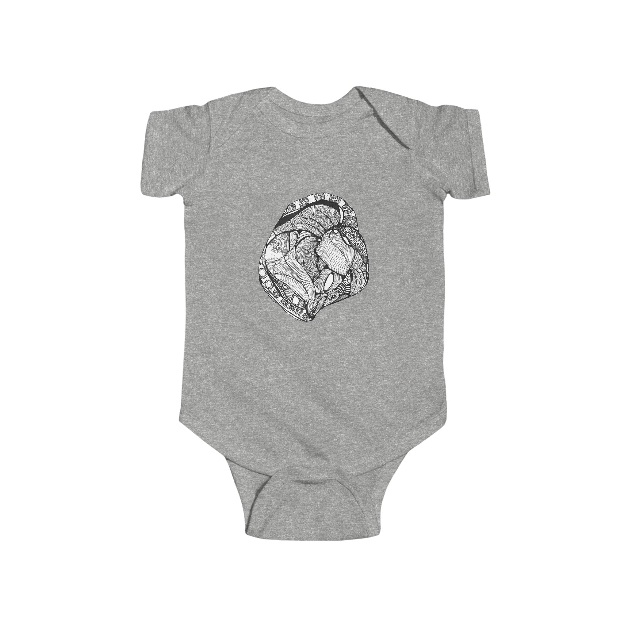 Heart by Feral Wife - Baby Onesie
