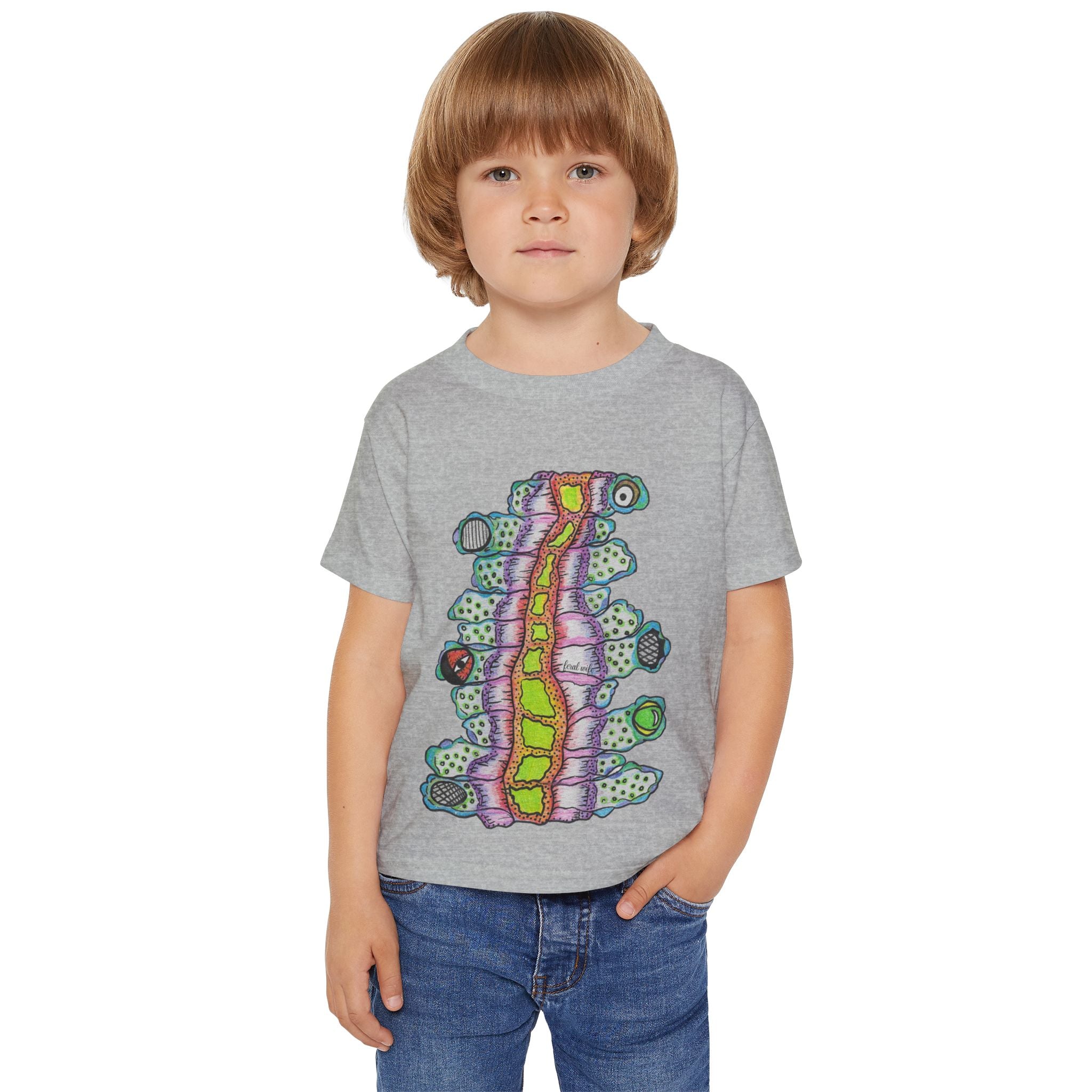 Floyd the Stomach Monster by Feral Wife - Toddler T-shirt