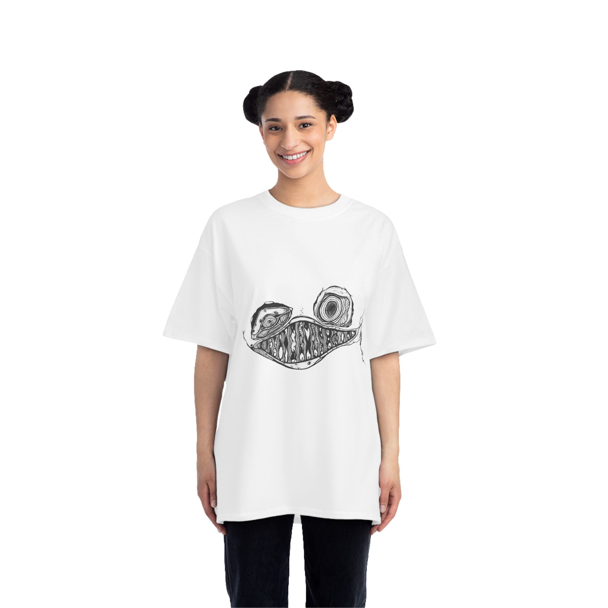 Psycho Fish by Feral Wife - Unisex Softstyle T-Shirt