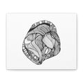 Heart by Feral Wife - Stretched Canvas Wall Art