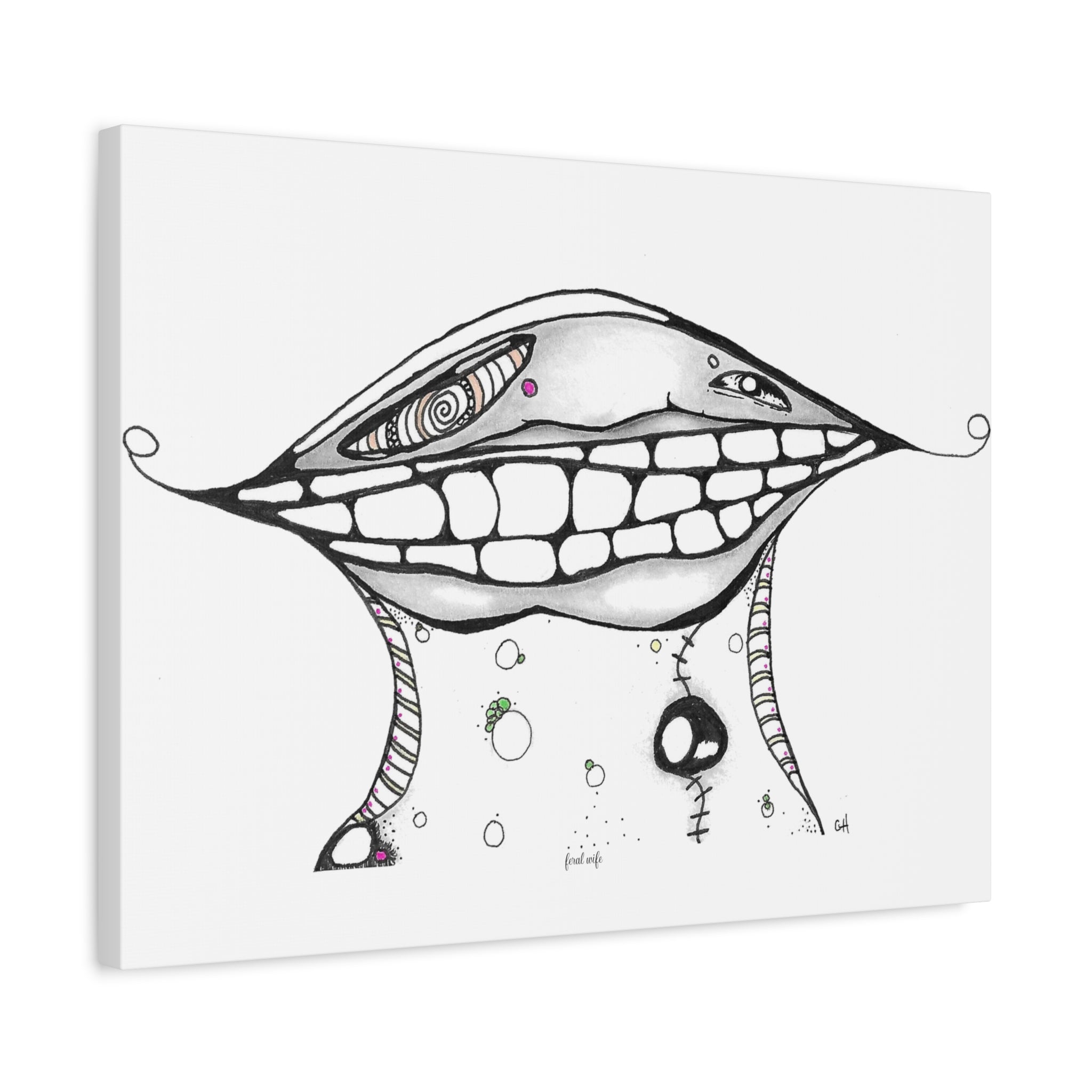Mushroom Mouth By Feral Wife