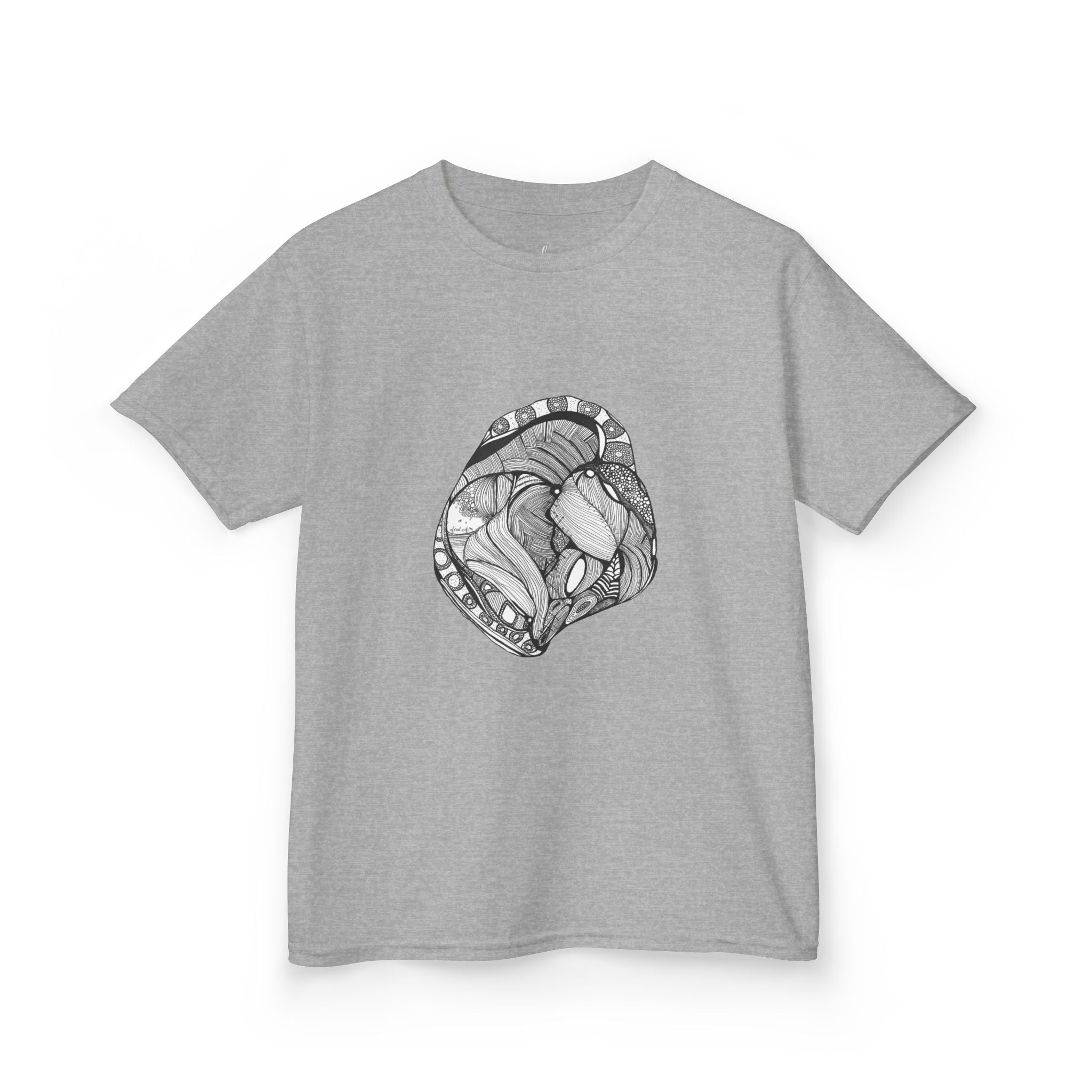 Heart by Feral Wife – Youth Semi-Fitted Style T-Shirt