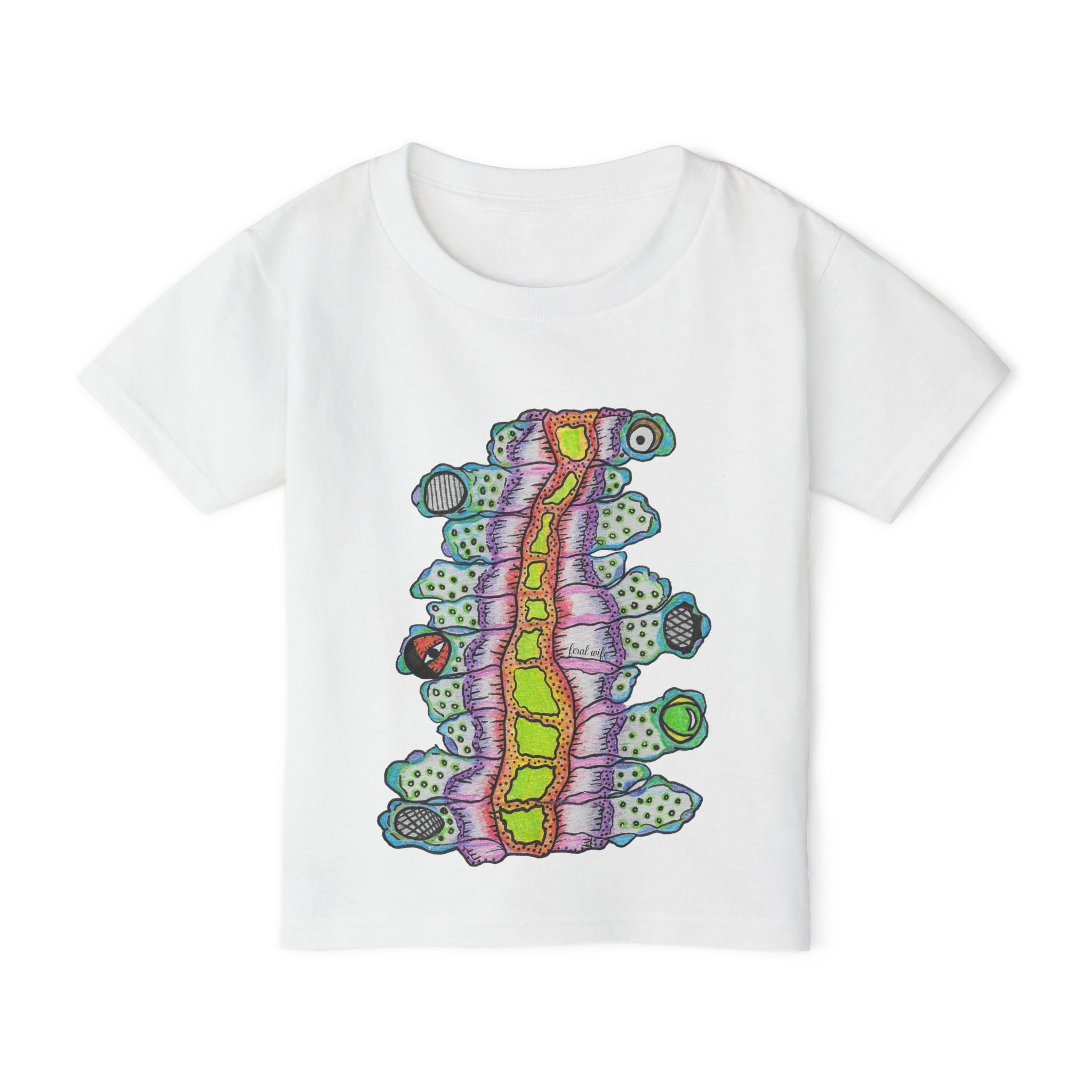 Floyd the Stomach Monster by Feral Wife - Toddler T-shirt