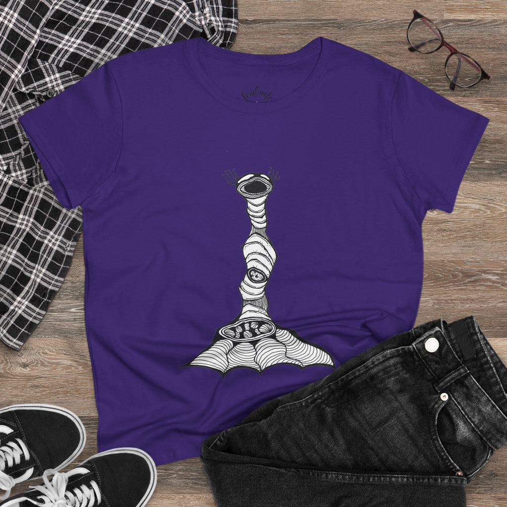 Inch Monster by Feral Wife - Women's Artistic Graphic Tee