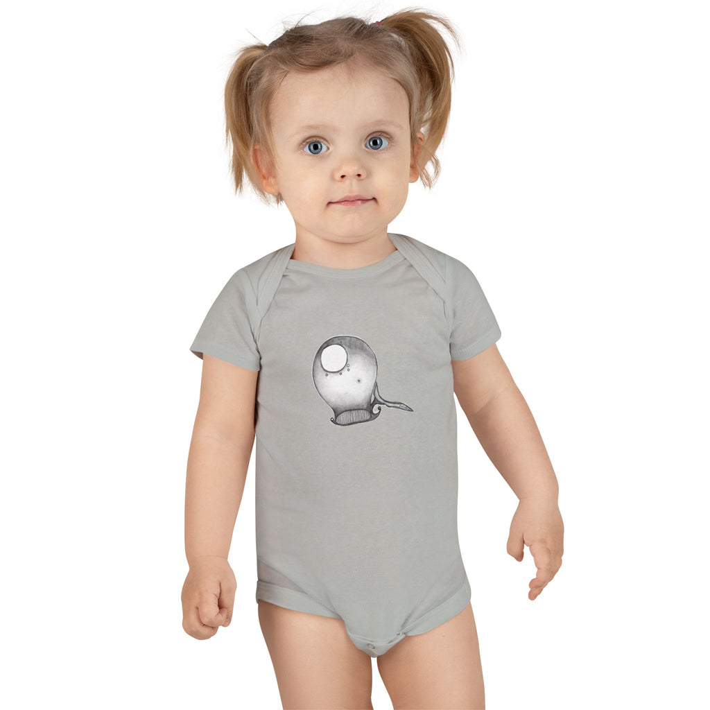 Whale by Feral Wife - Baby Onesie
