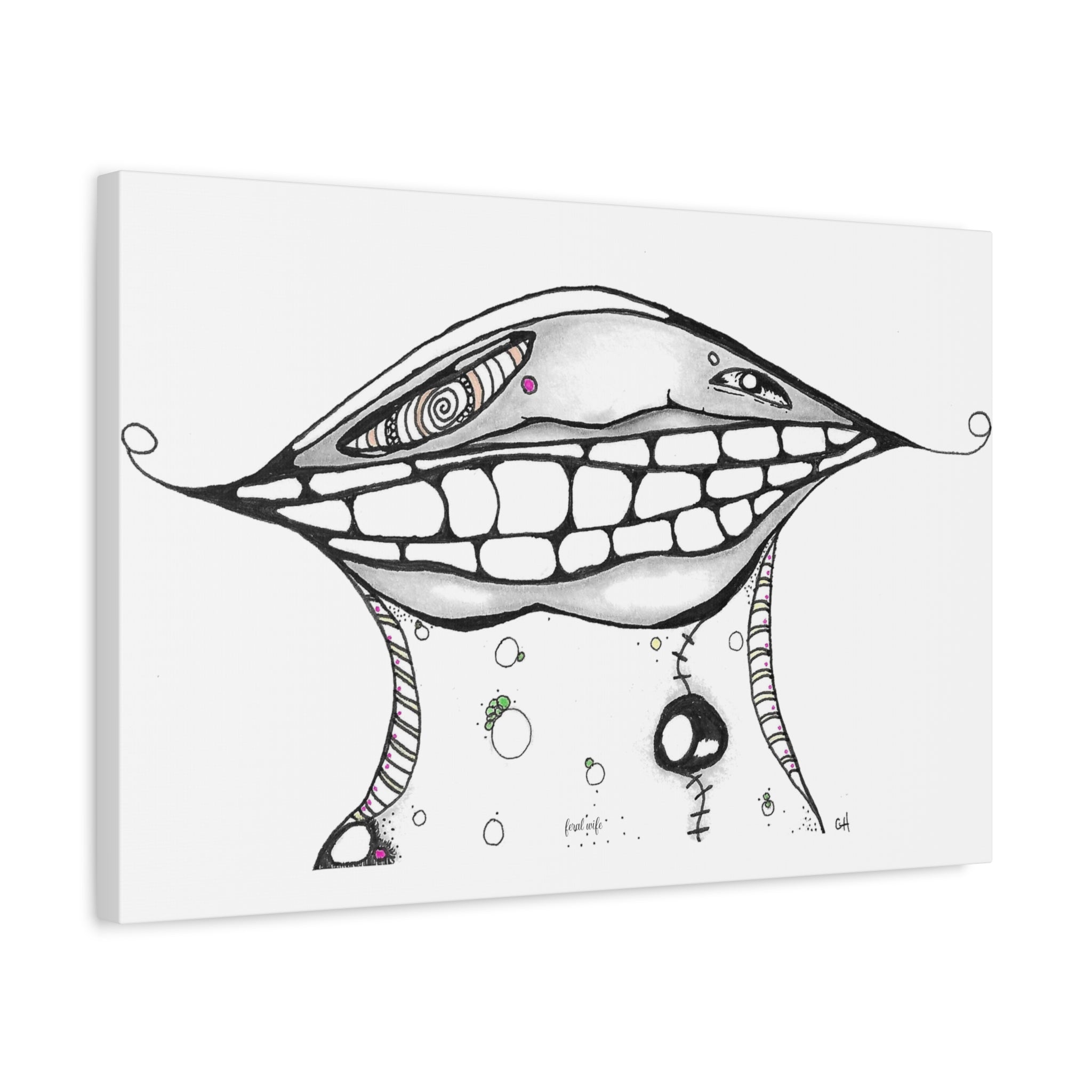 Mushroom Mouth By Feral Wife