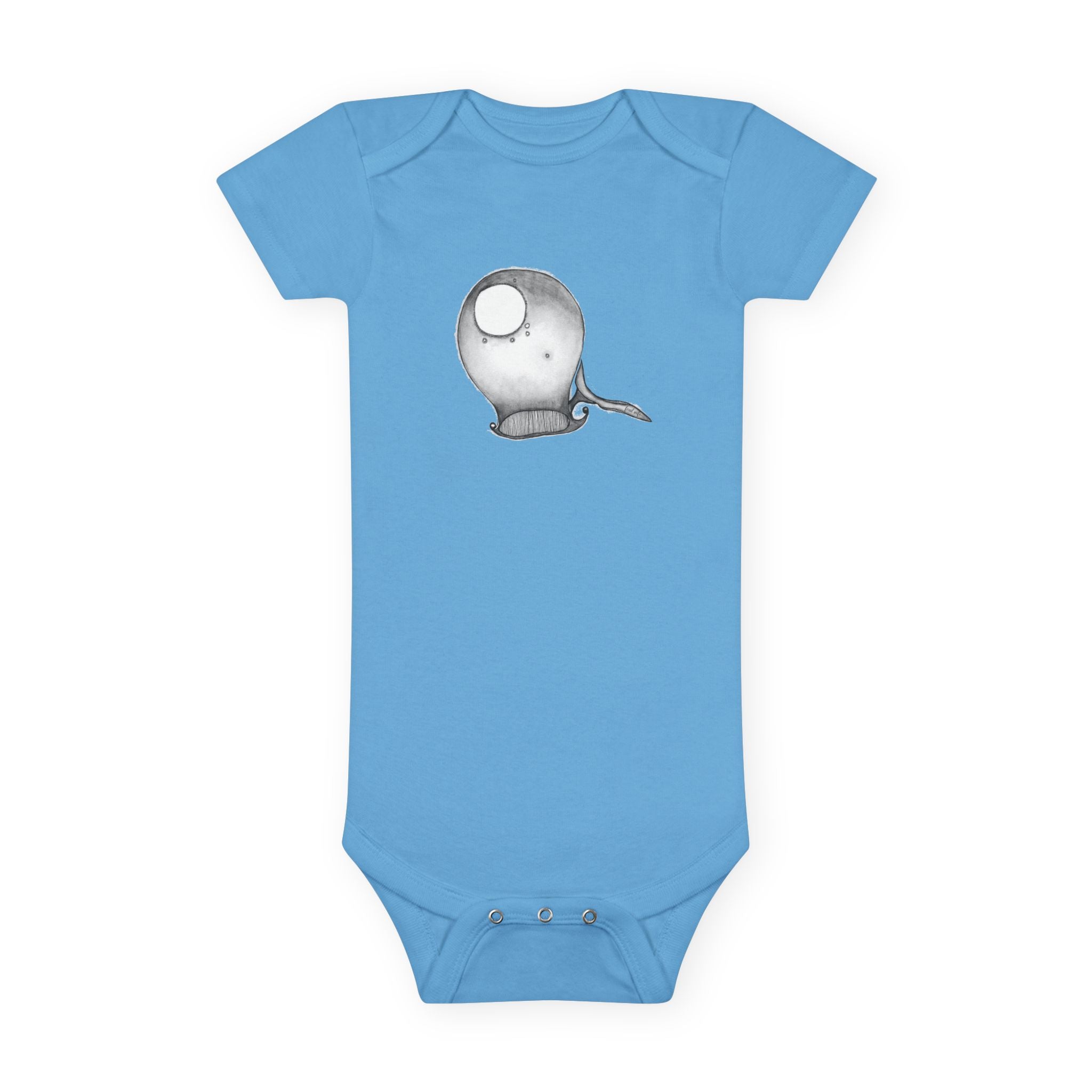 Whale by Feral Wife - Baby Onesie