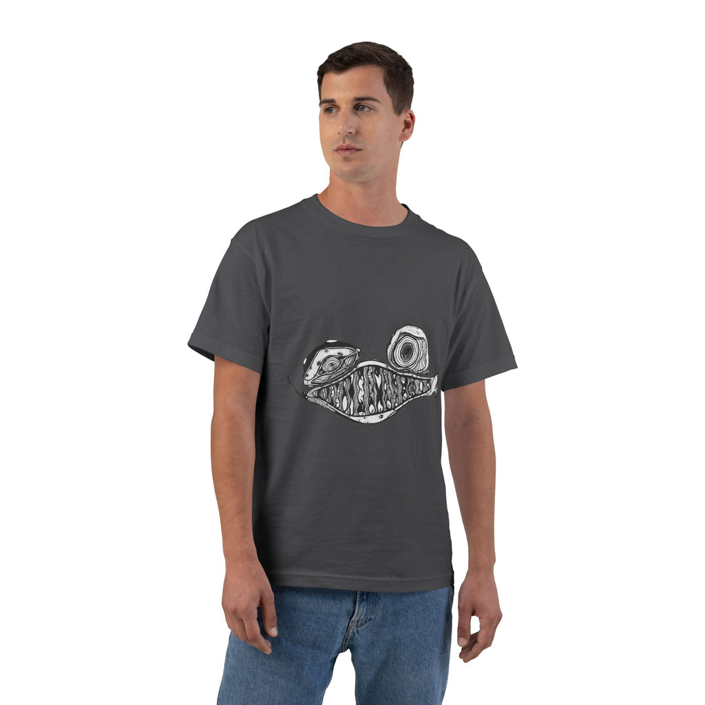 Psycho Fish by Feral Wife - Unisex Softstyle T-Shirt