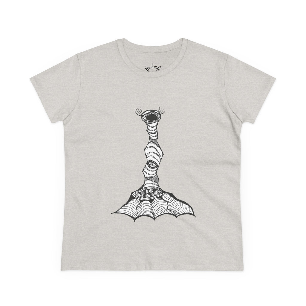 Inch Monster by Feral Wife - Women's Artistic Graphic Tee