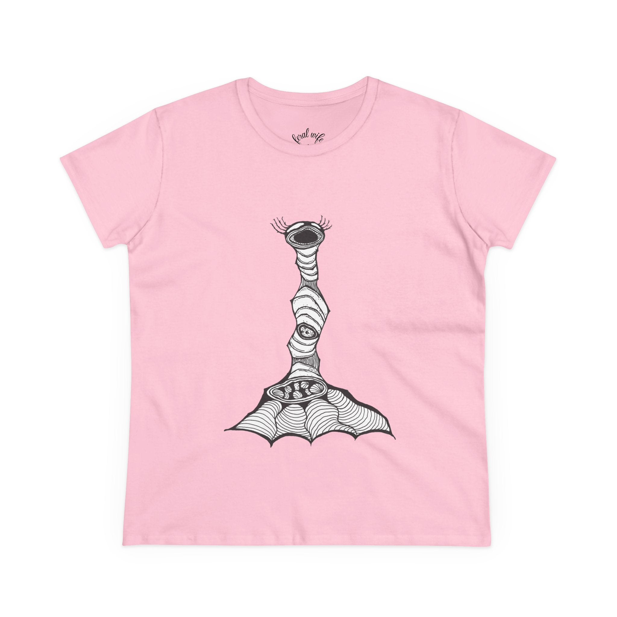 Inch Monster by Feral Wife - Women's Artistic Graphic Tee