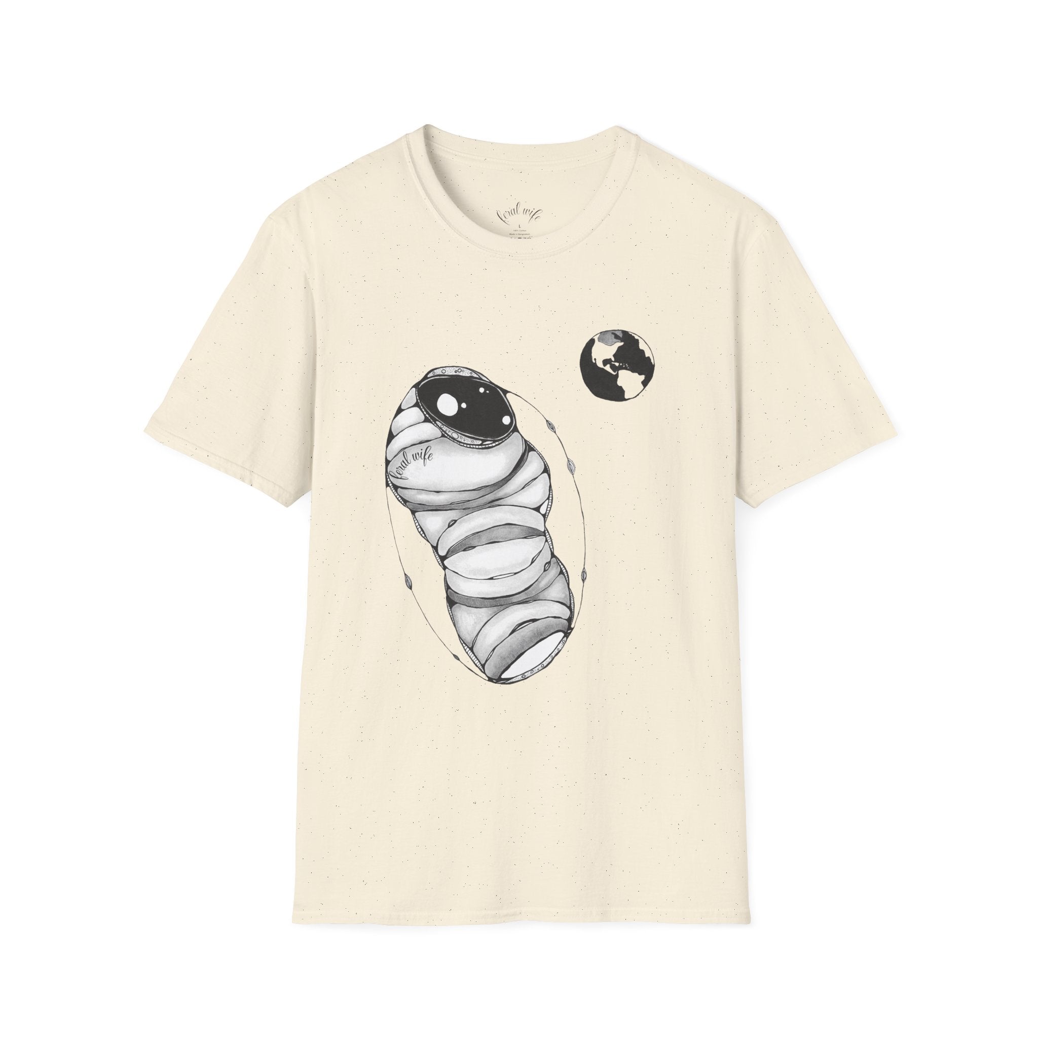 Outer Space by Feral Wife Unisex Softstyle T-Shirt