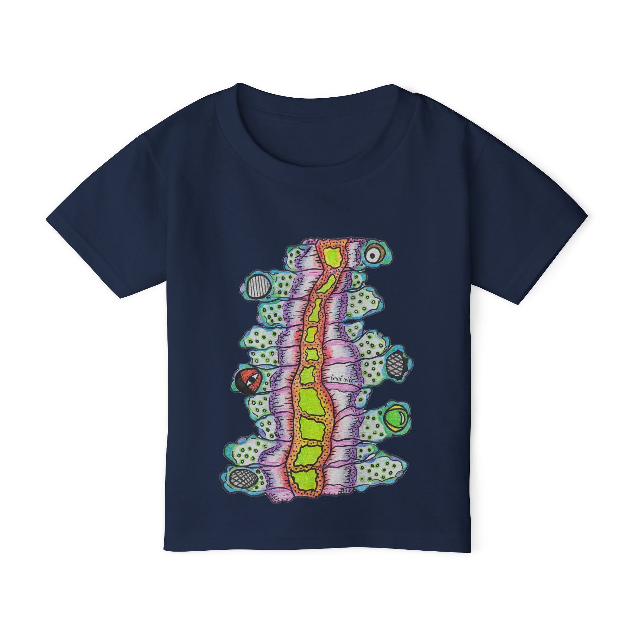 Floyd the Stomach Monster by Feral Wife - Toddler T-shirt
