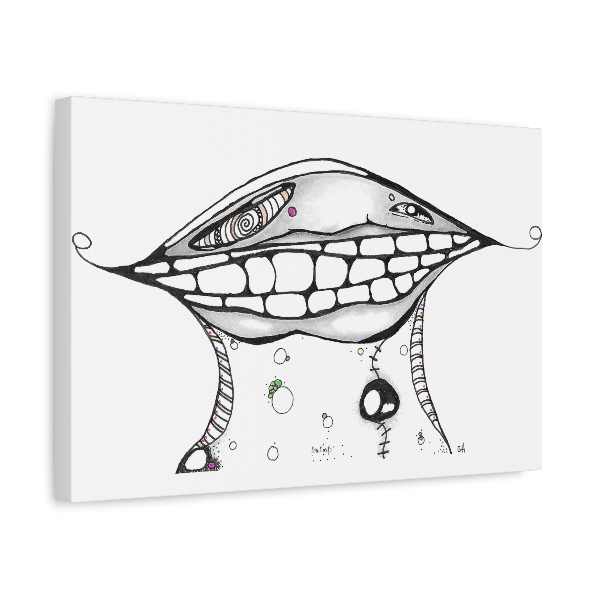 Mushroom Mouth By Feral Wife