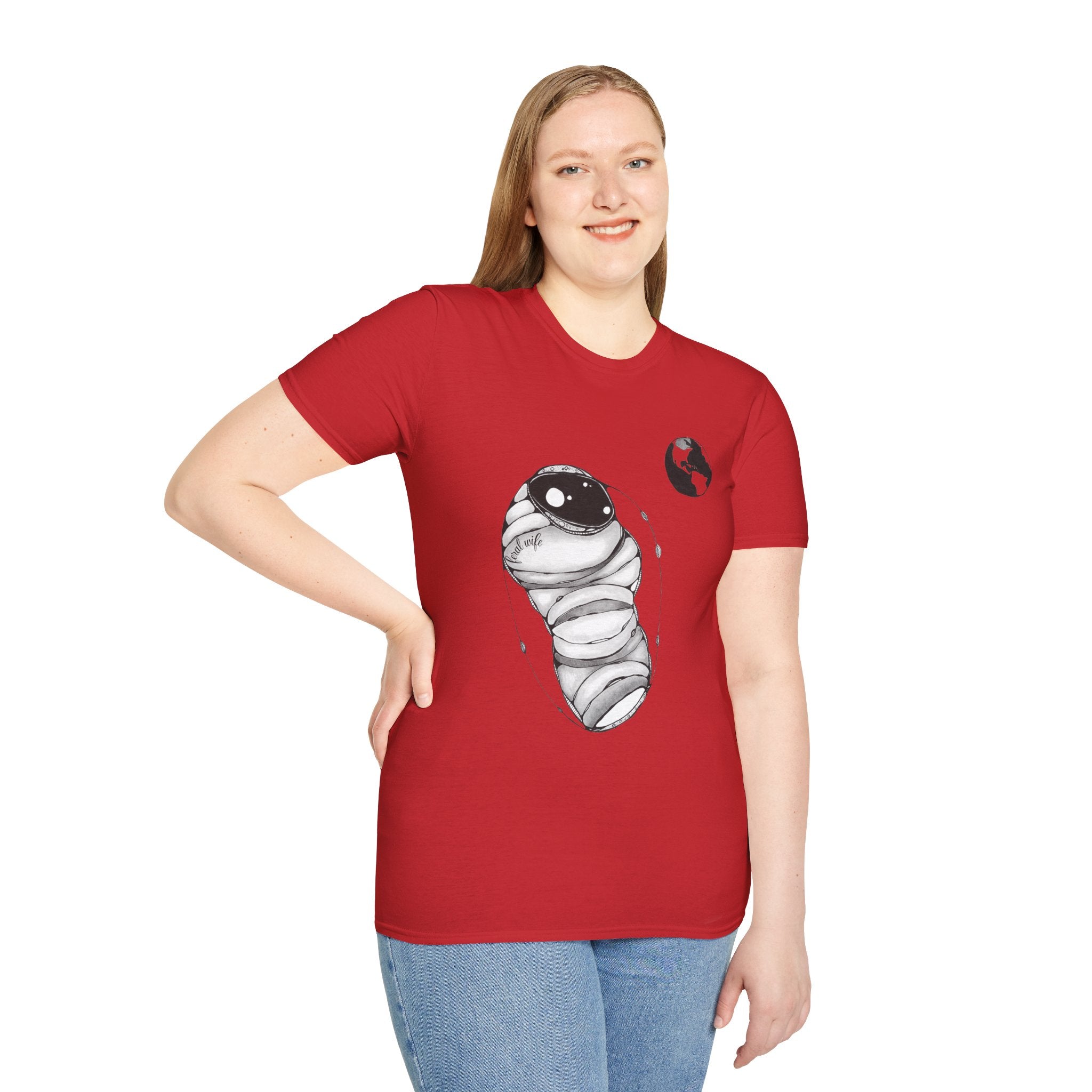 Outer Space by Feral Wife Unisex Softstyle T-Shirt