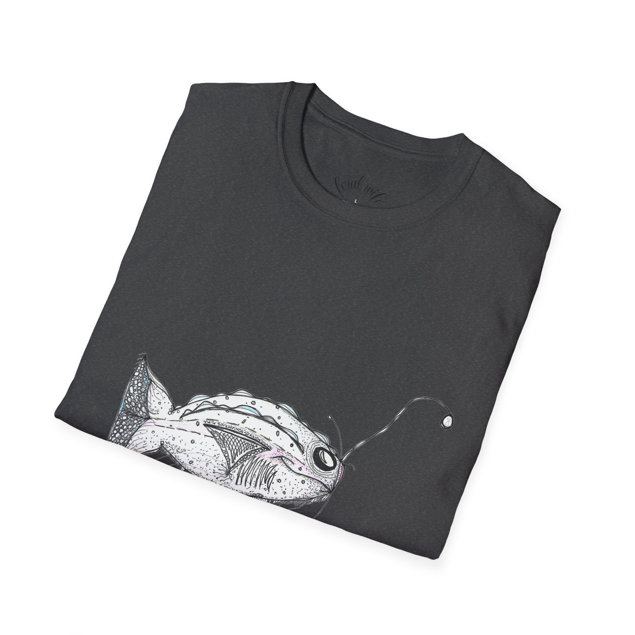 Fishing Adventure by Feral Wife - Unisex Softstyle T-Shirt