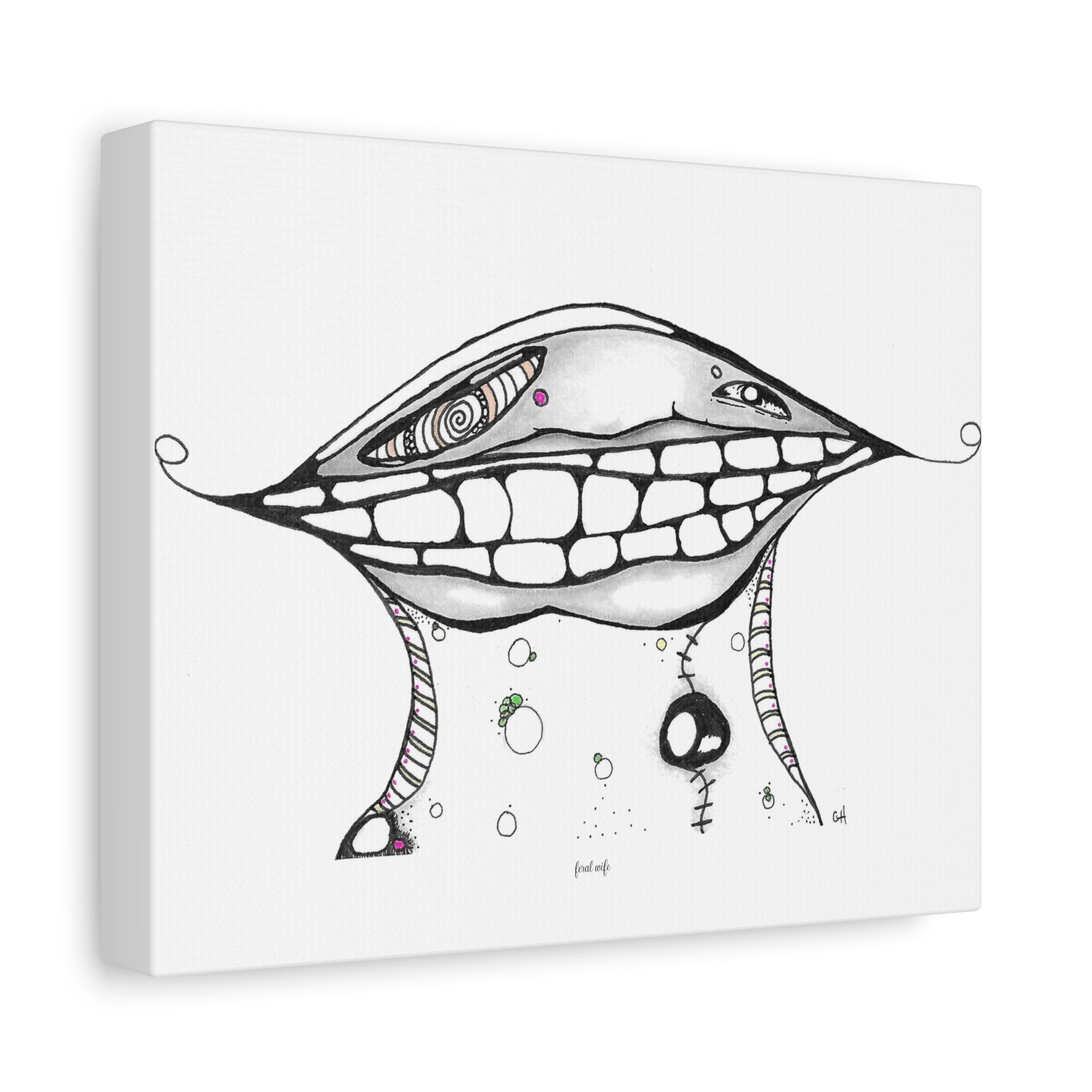 Mushroom Mouth By Feral Wife
