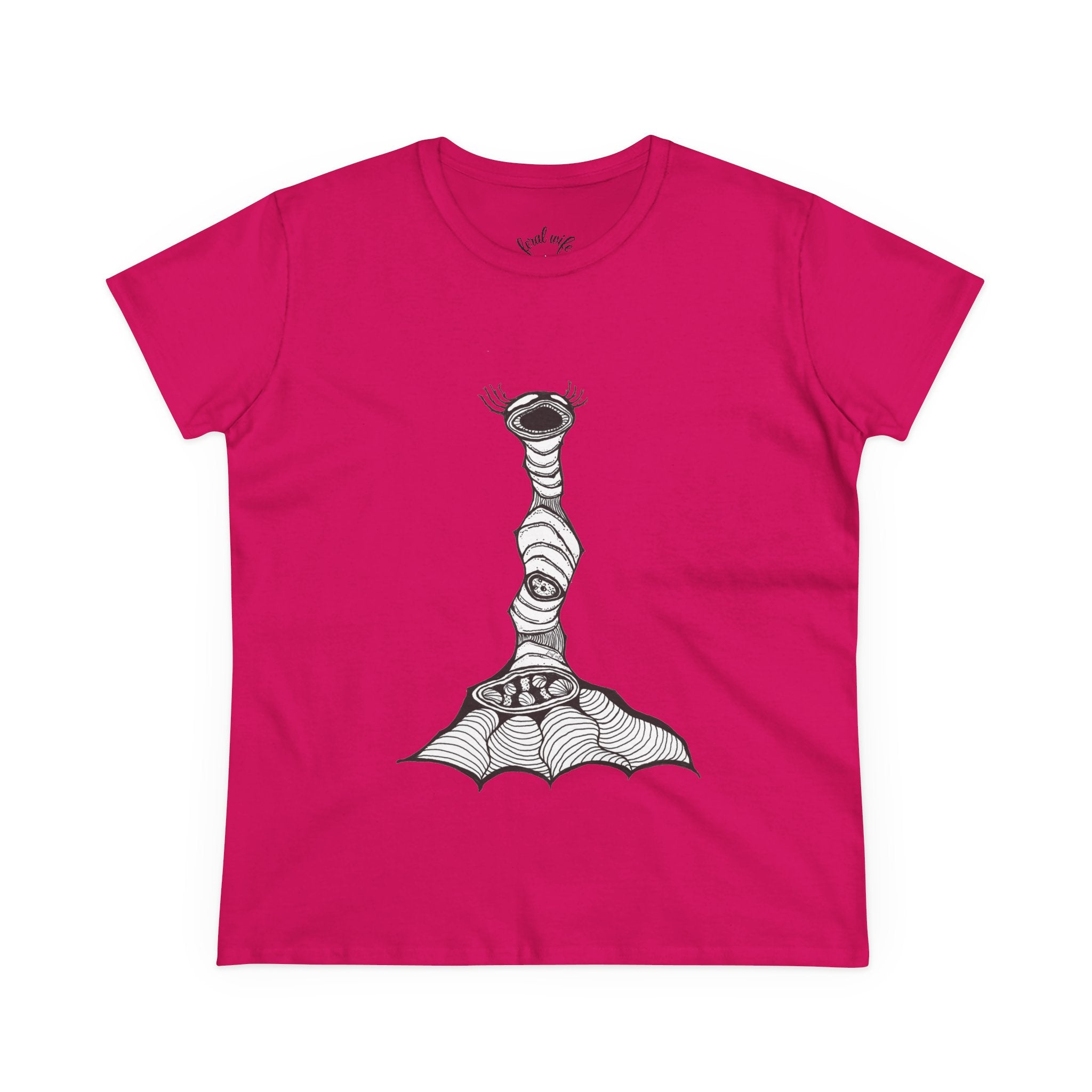 Inch Monster by Feral Wife - Women's Artistic Graphic Tee