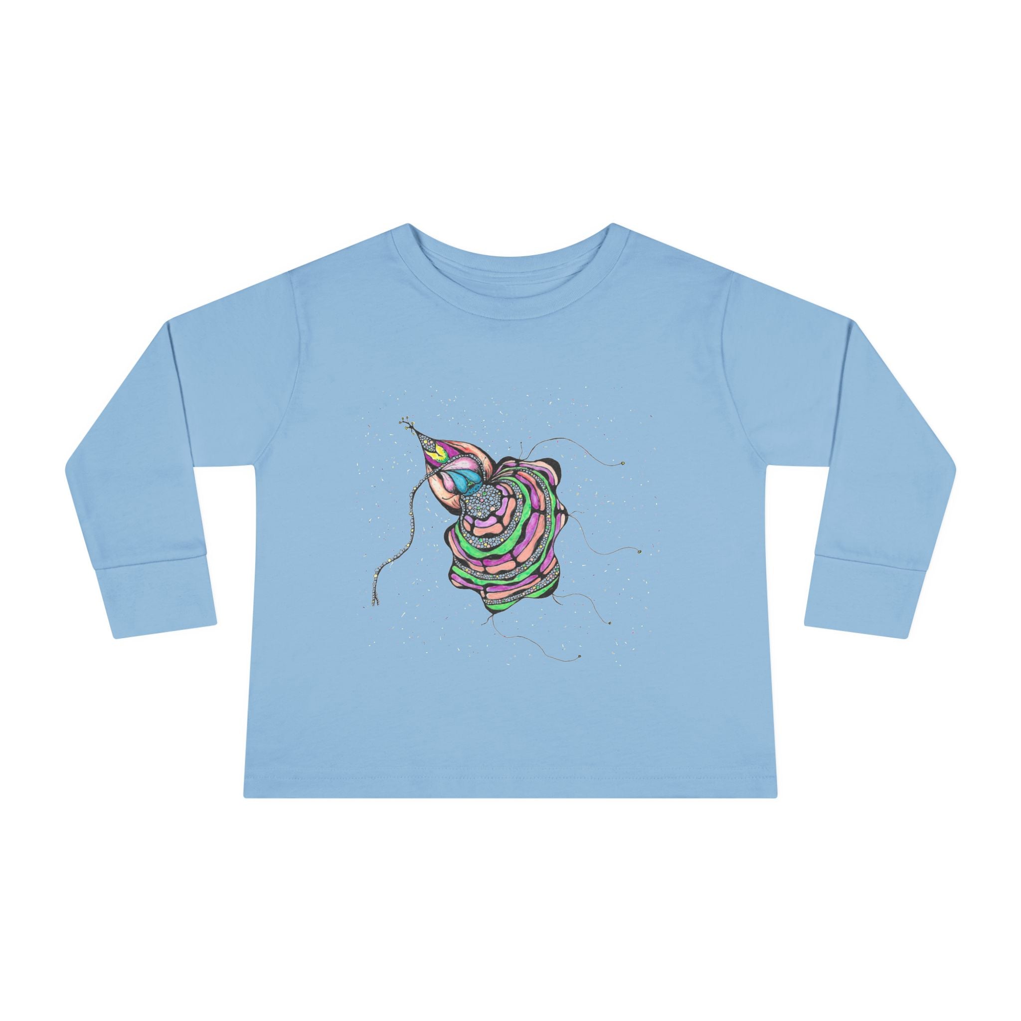 Sea Creature by Feral Wife - Colorful Toddler Long Sleeve Tee